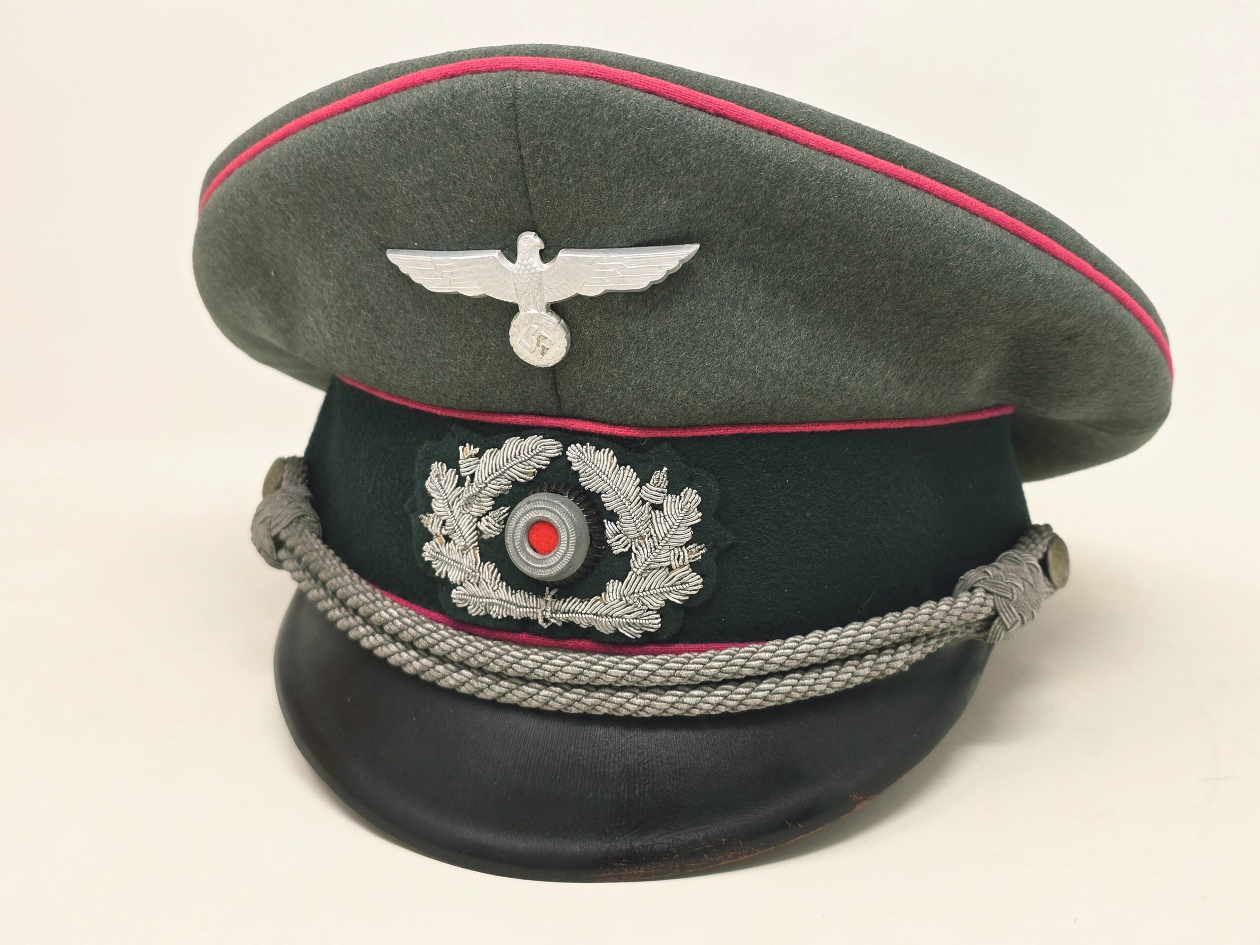 Heer Panzer Officer's Visor Cap