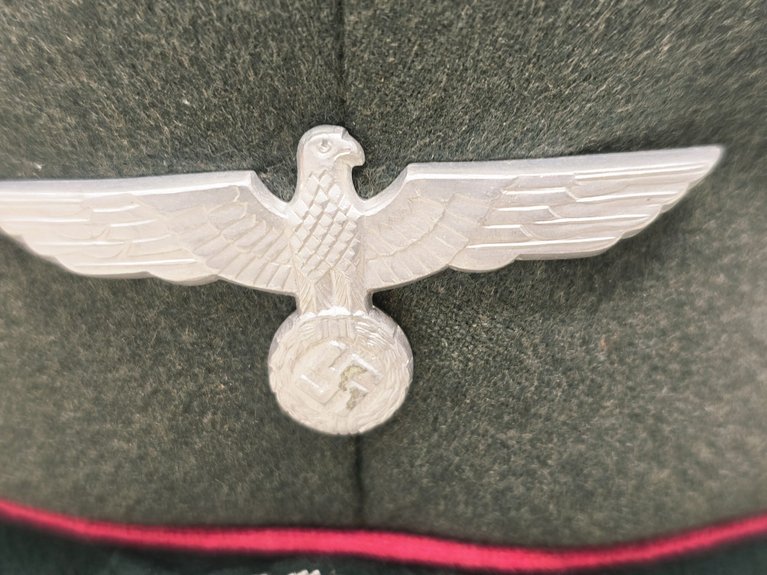 Heer Panzer Officer's Visor Cap - Image 3