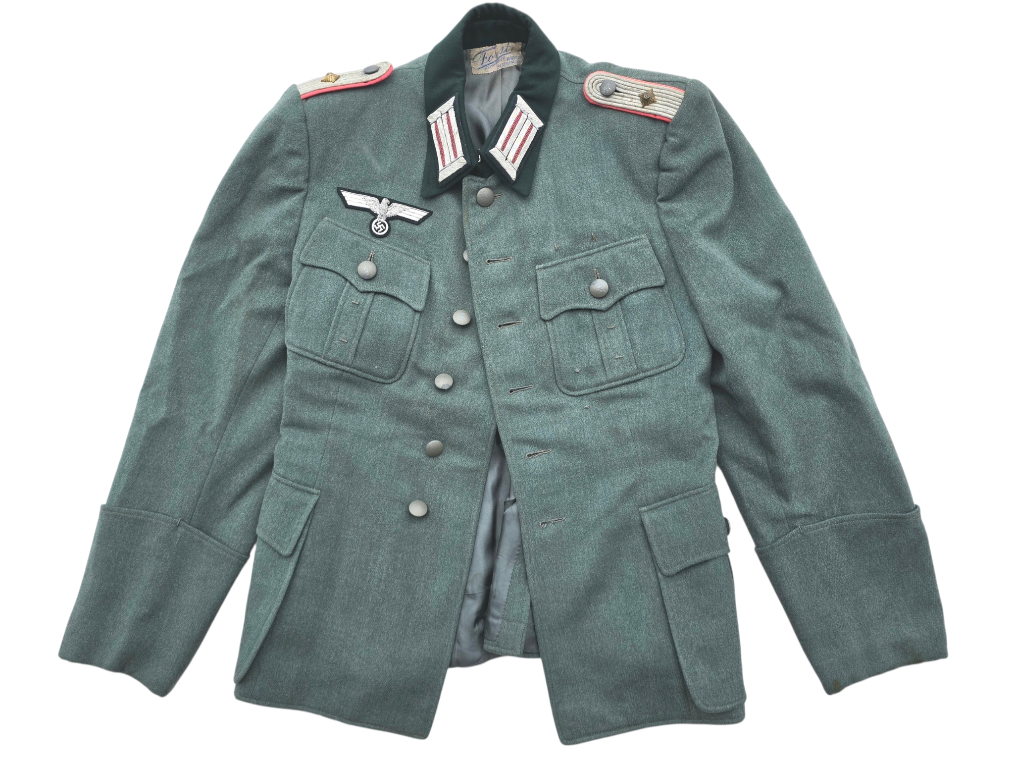 Complete Heer Panzer Officer's Uniform Set, Highly Decorated! - Image 2