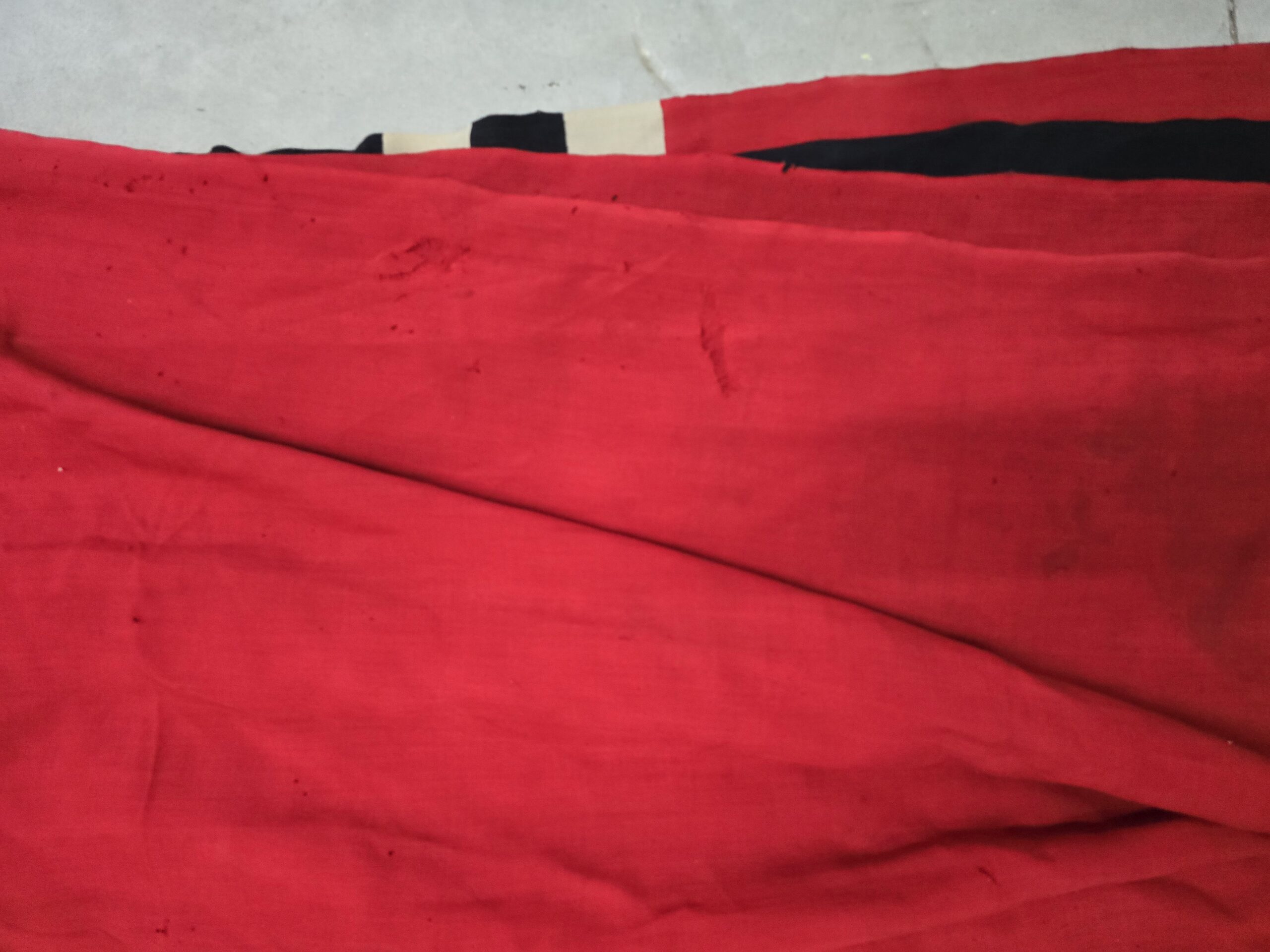 Enormous Kriegsmarine Battle Flag, KM Marked - Image 4
