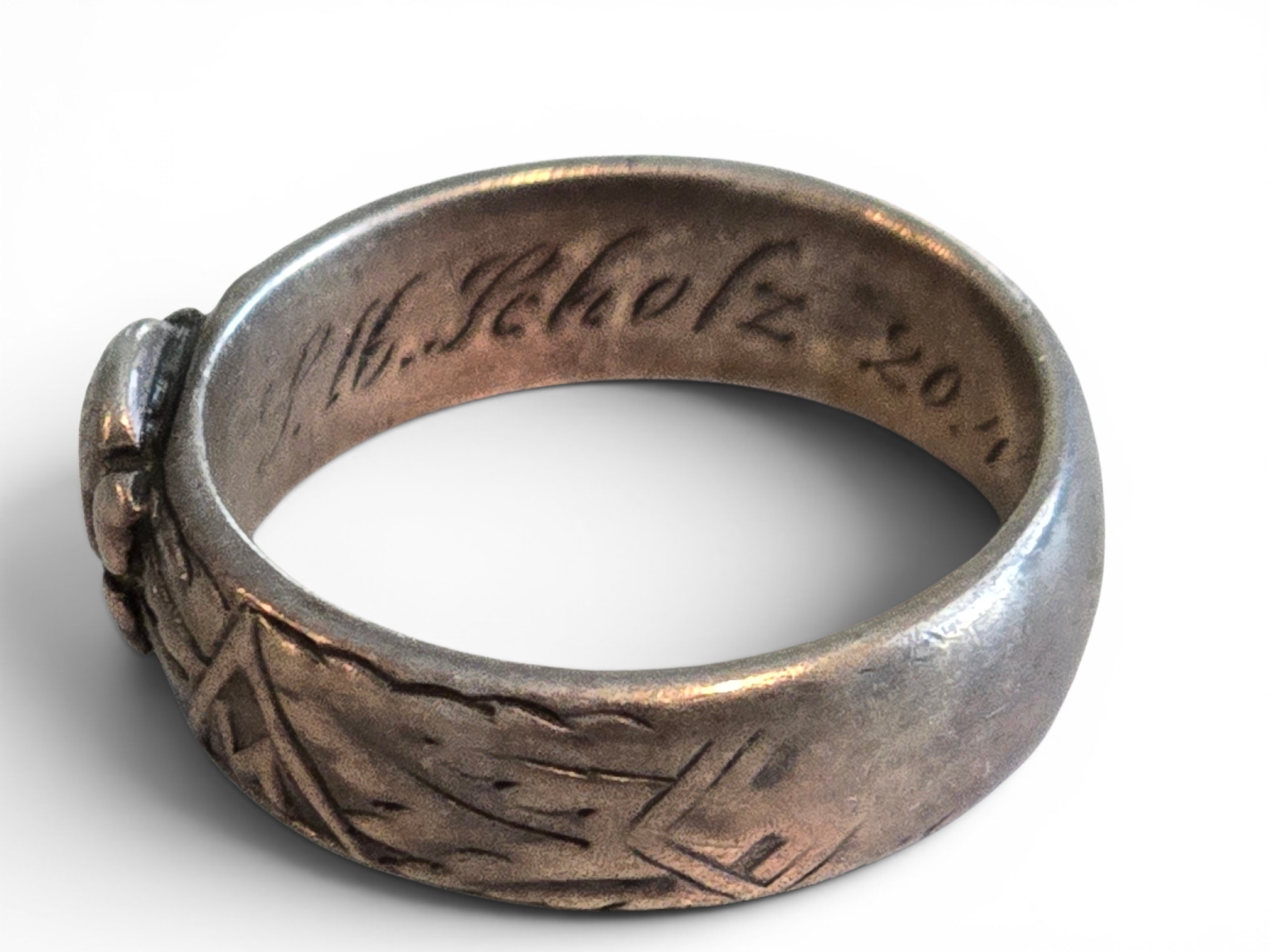Fine SS Honor Ring, Fully Certified - Image 10