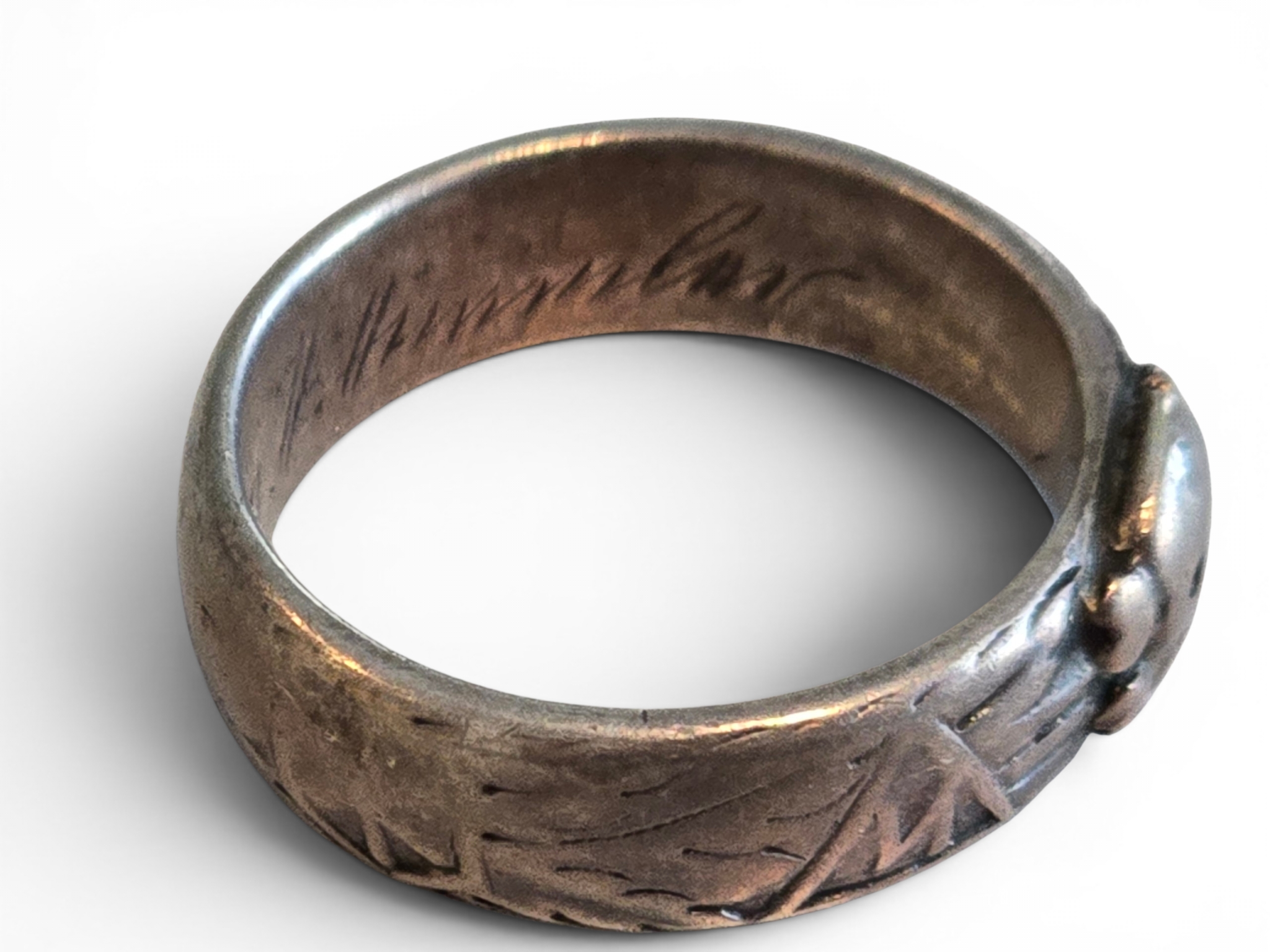 Fine SS Honor Ring, Fully Certified - Image 11