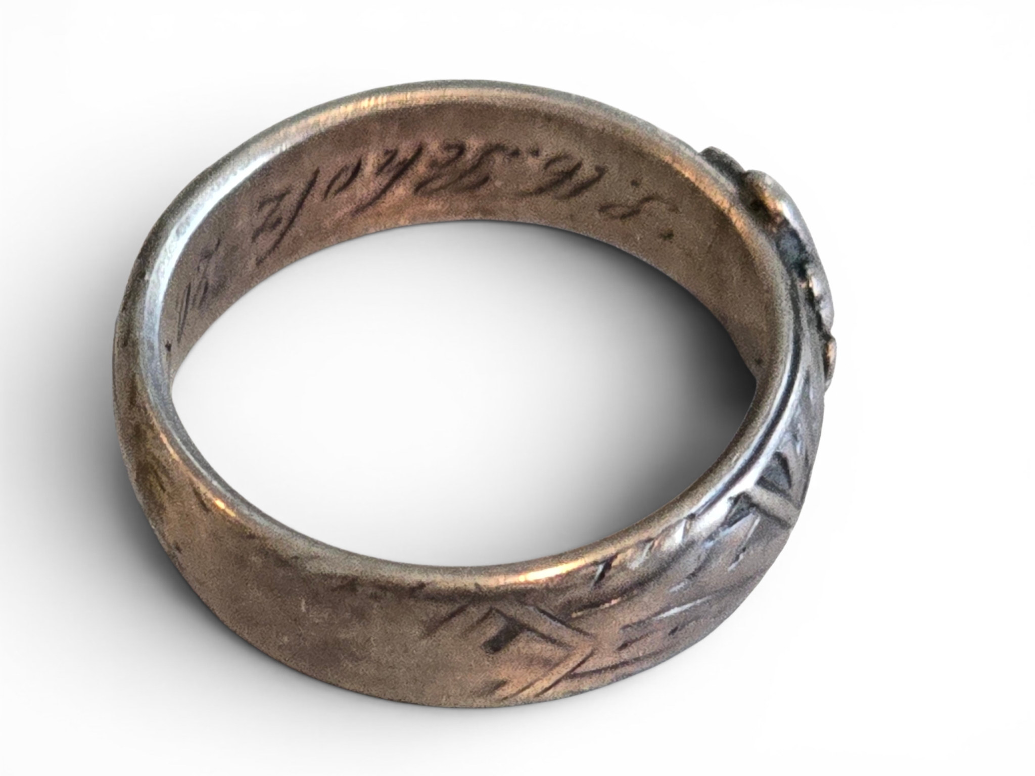 Fine SS Honor Ring, Fully Certified - Image 13