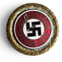 NSDAP Gold Party Badge, 21998 25mm