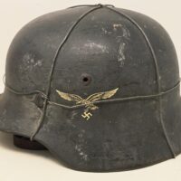 Fine Luftwaffe Wire Camo Helmet