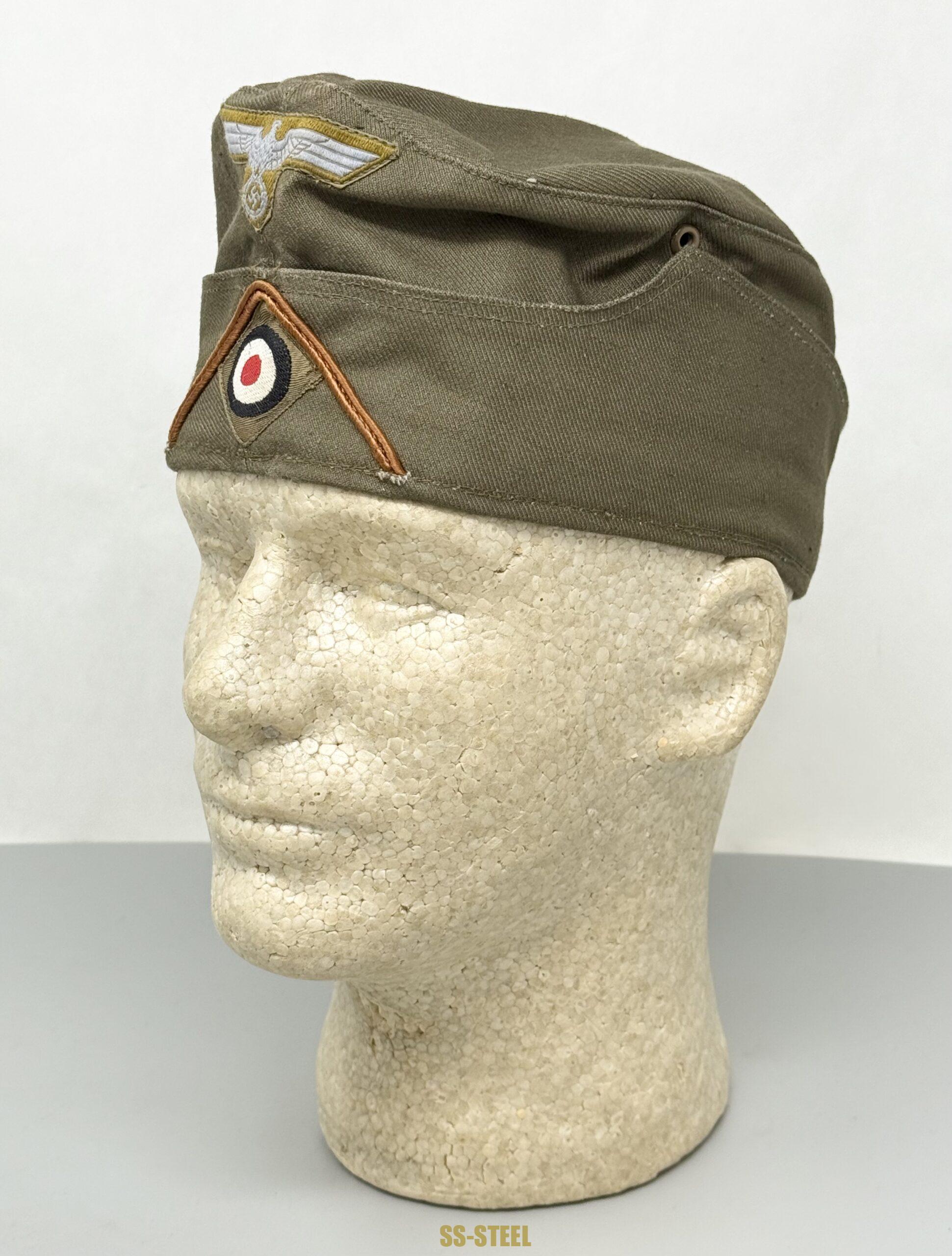 DAK Afrika Korps EM NCO M38 Overseas Cap -UNISSUED