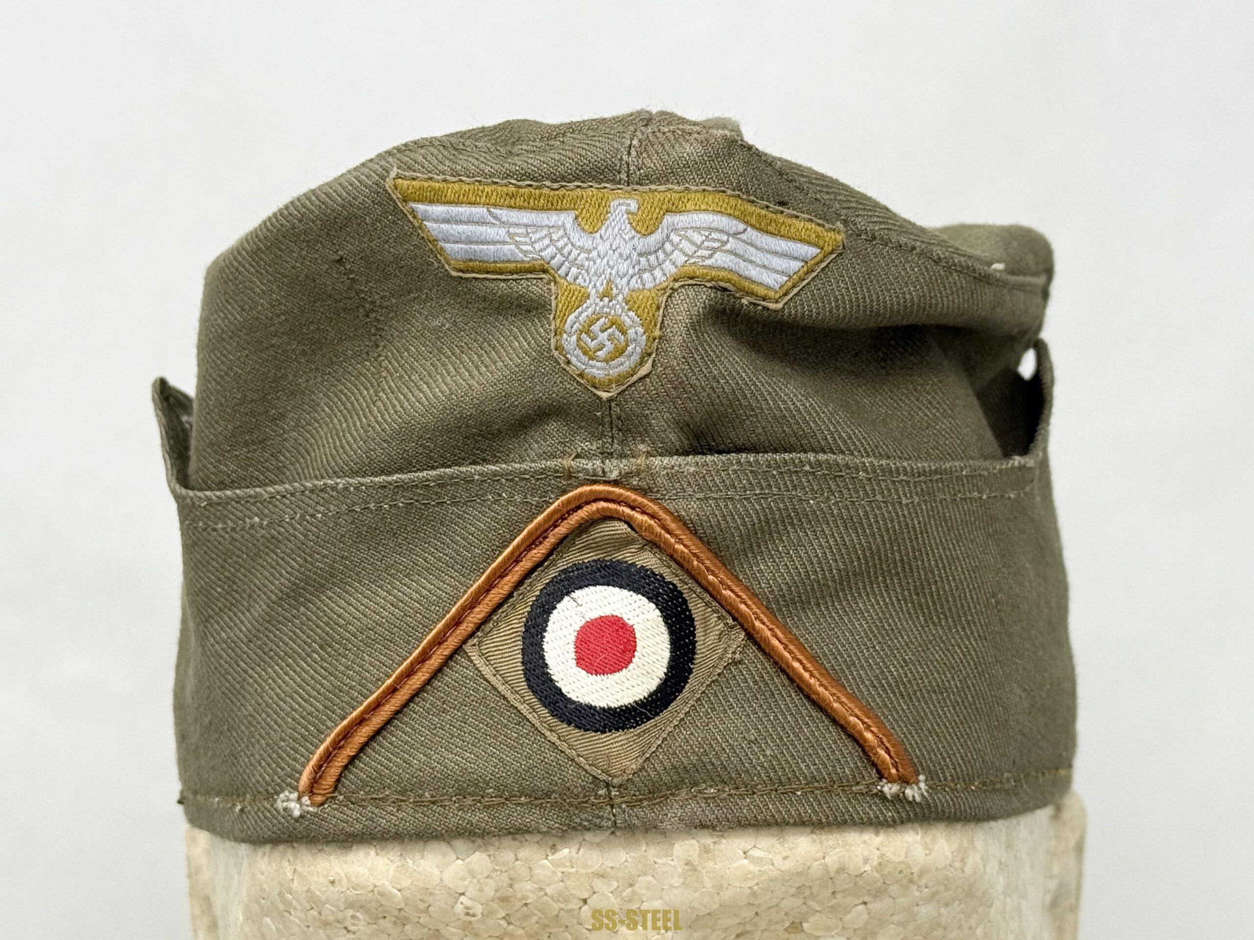 DAK Afrika Korps EM NCO M38 Overseas Cap -UNISSUED - Image 4
