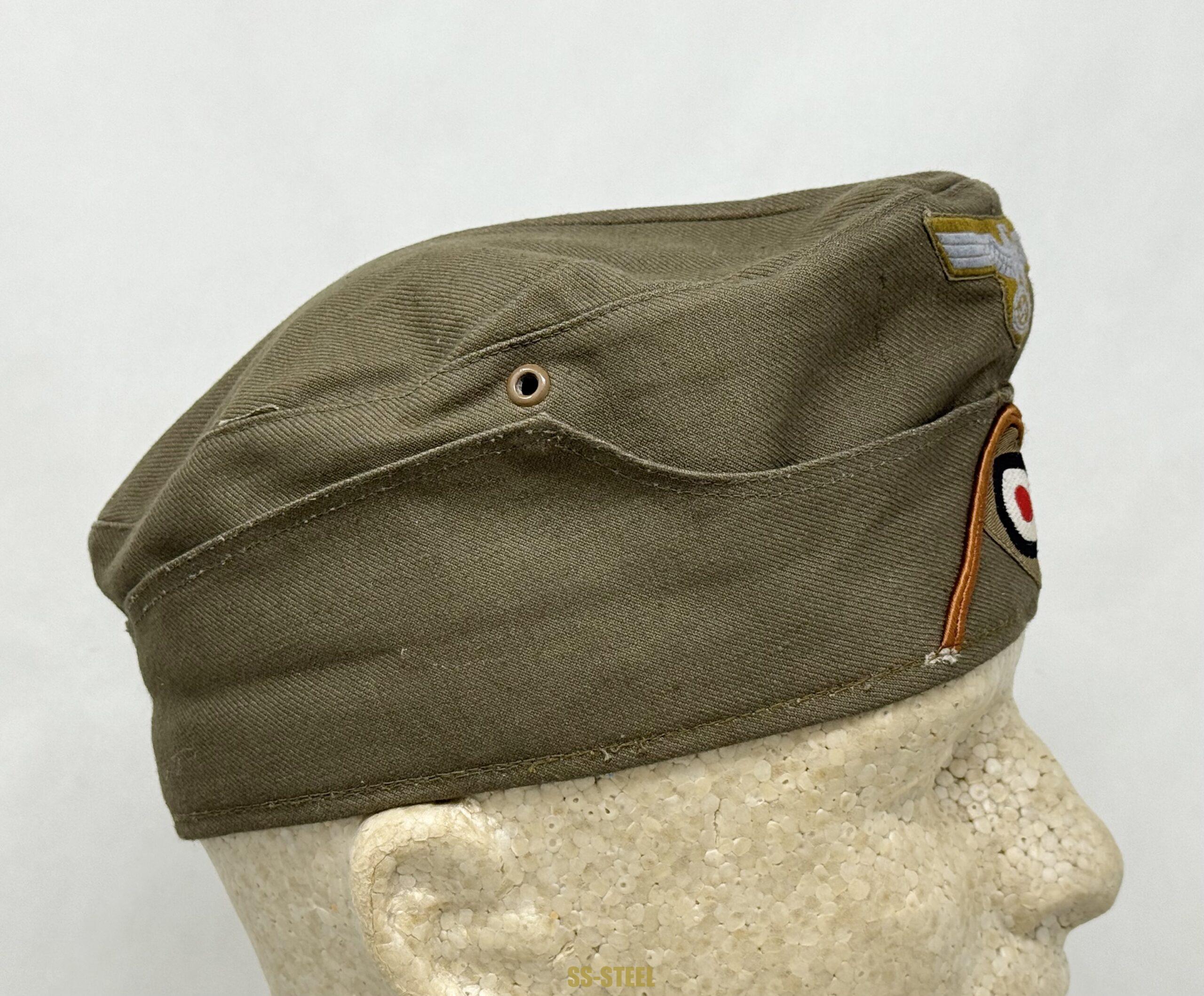 DAK Afrika Korps EM NCO M38 Overseas Cap -UNISSUED - Image 5