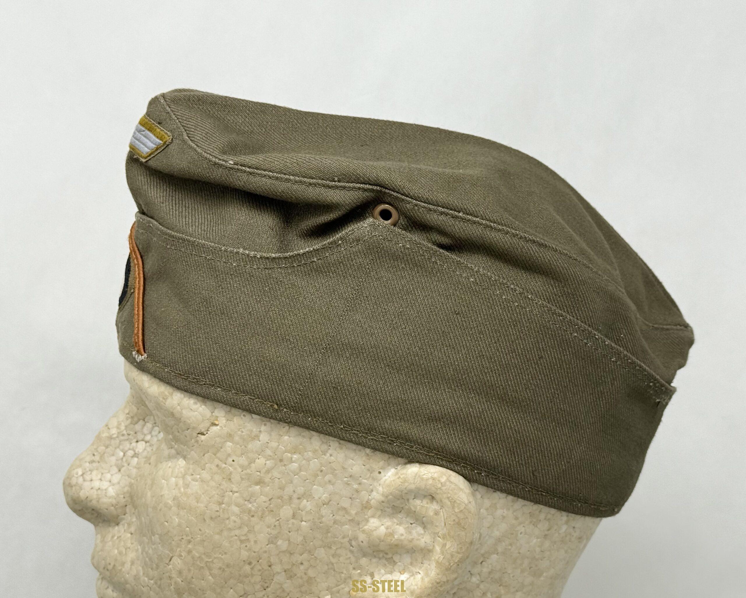 DAK Afrika Korps EM NCO M38 Overseas Cap -UNISSUED - Image 6