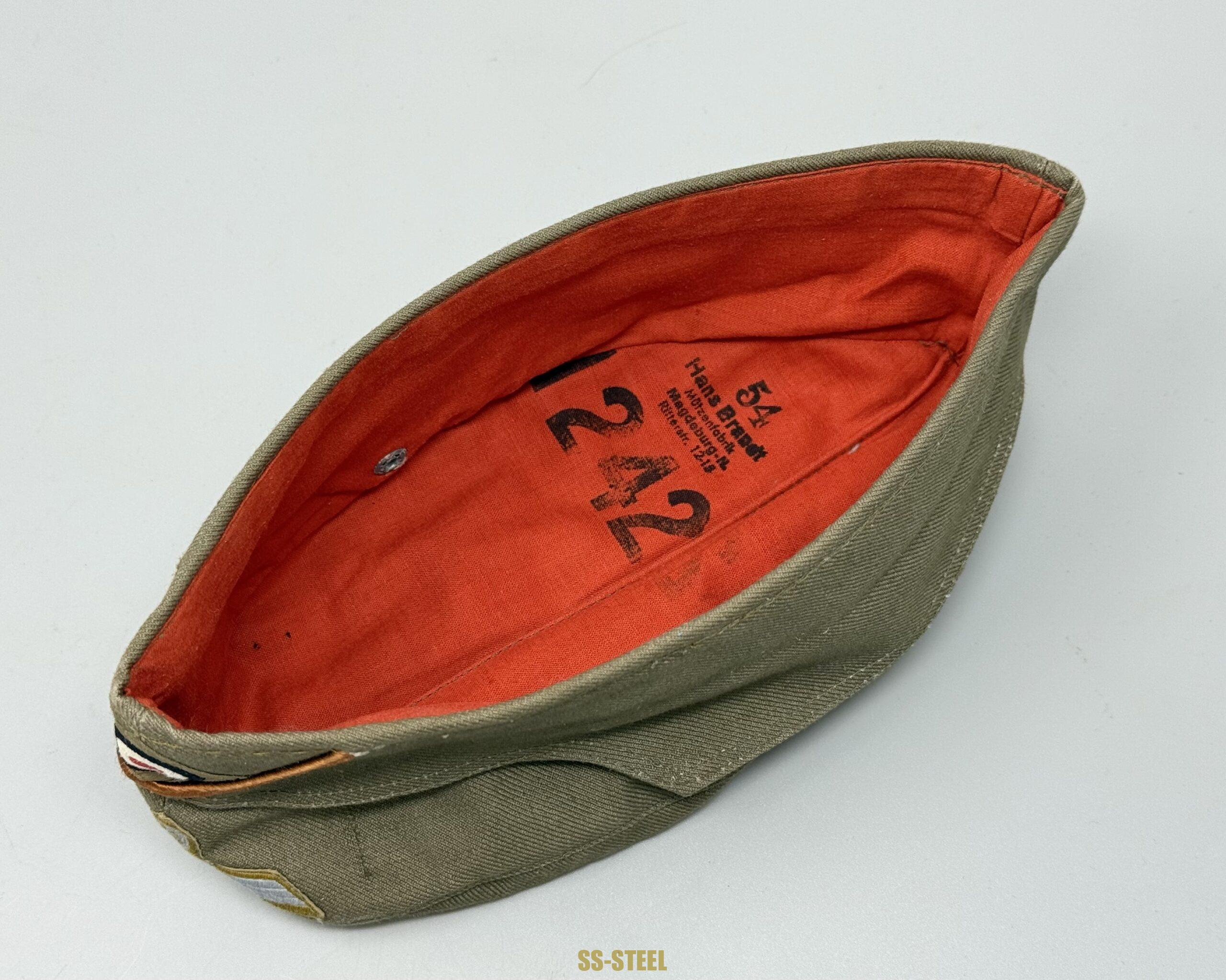 DAK Afrika Korps EM NCO M38 Overseas Cap -UNISSUED - Image 12
