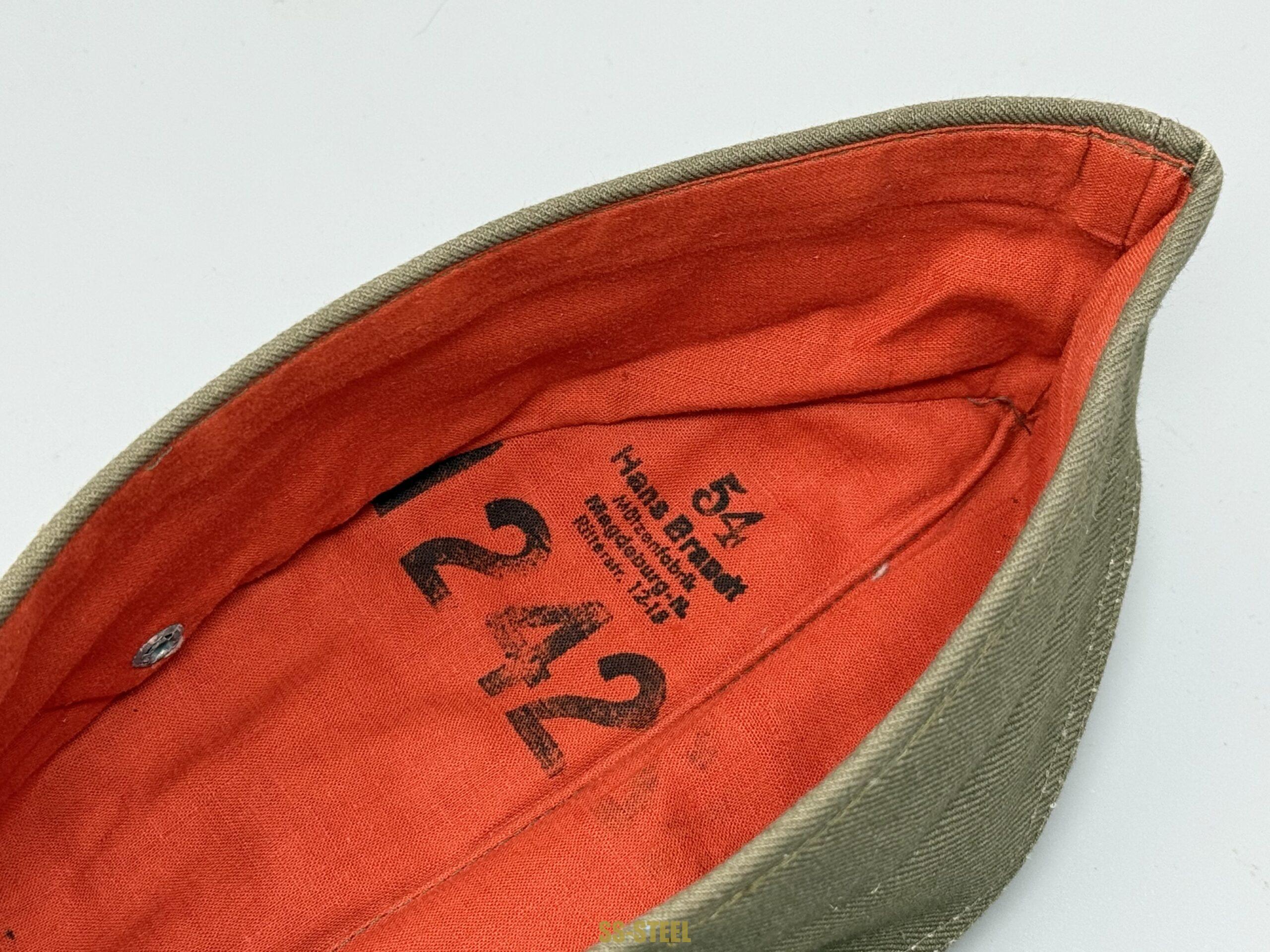 DAK Afrika Korps EM NCO M38 Overseas Cap -UNISSUED - Image 13