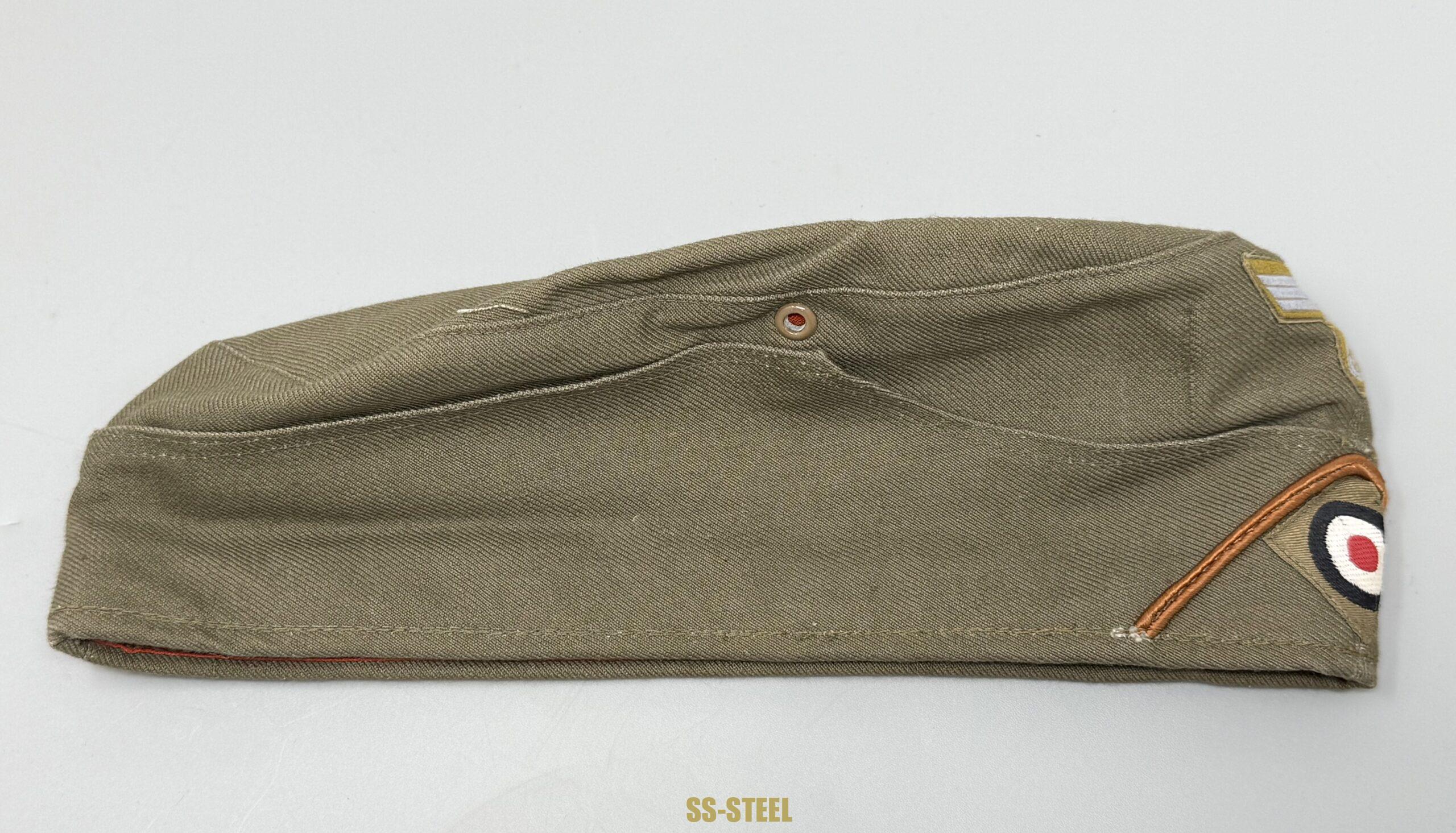 DAK Afrika Korps EM NCO M38 Overseas Cap -UNISSUED - Image 16