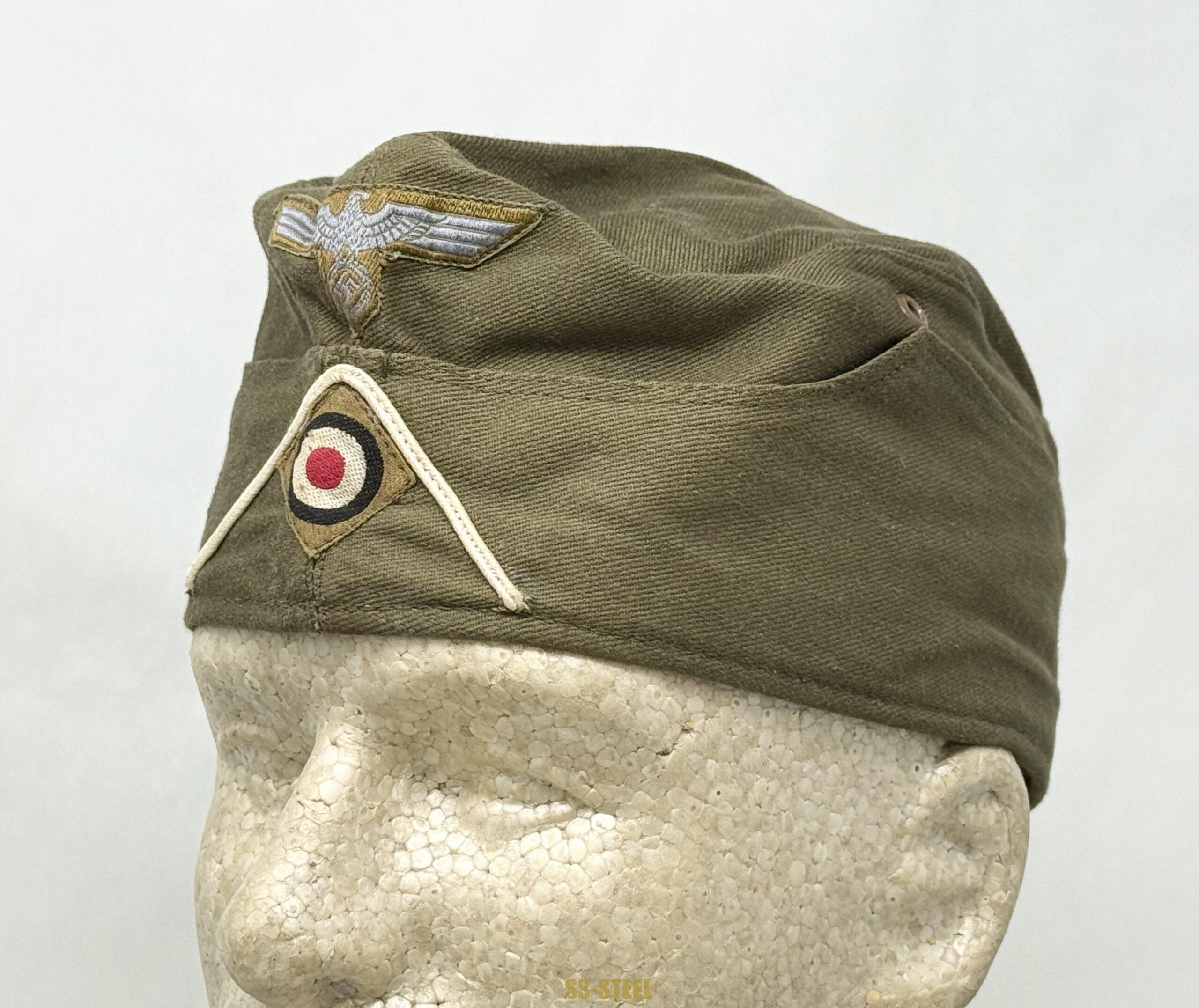 Afrika Korps EM / NCO M38 Overseas Cap-UNISSUED
