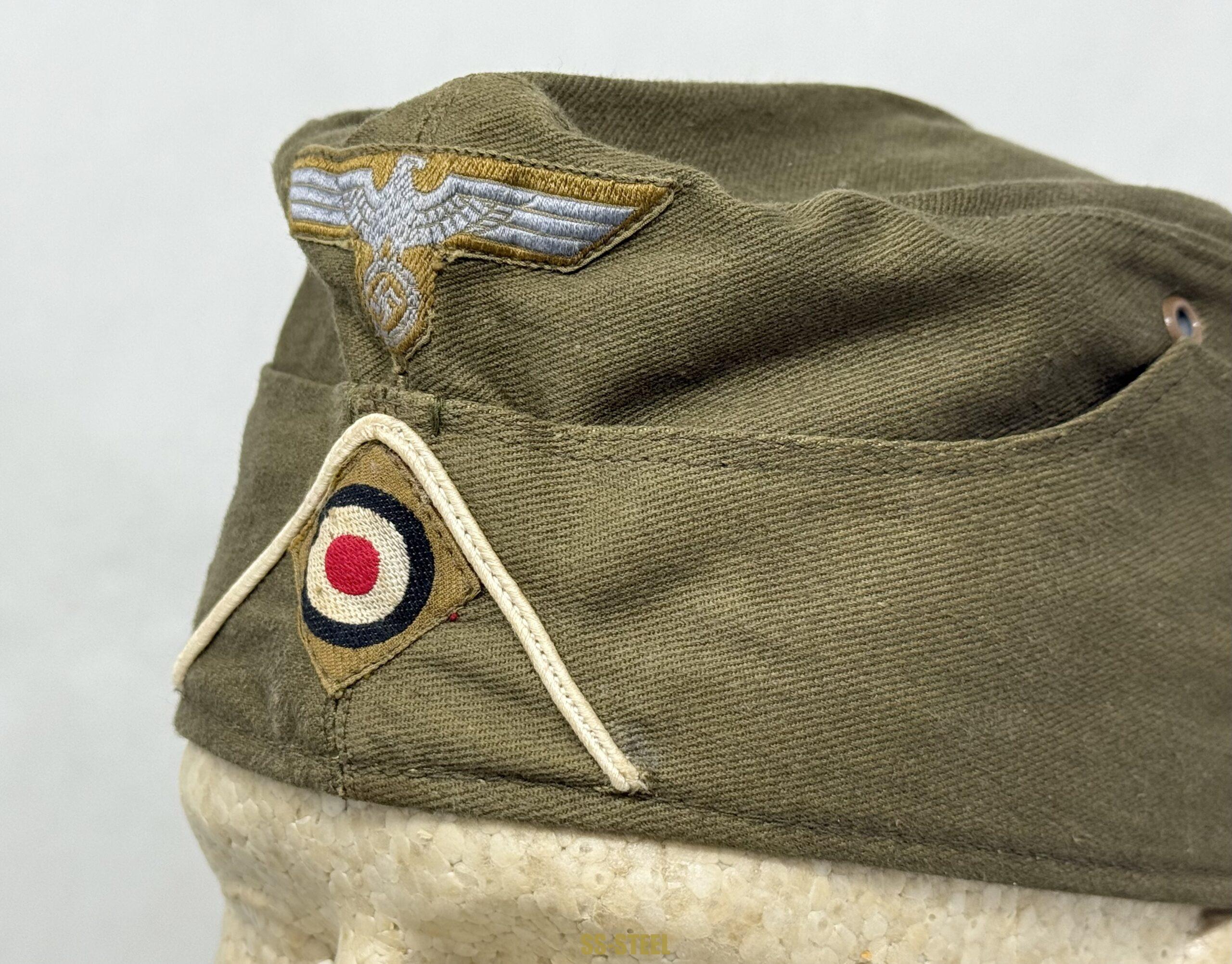 Afrika Korps EM / NCO M38 Overseas Cap-UNISSUED - Image 10