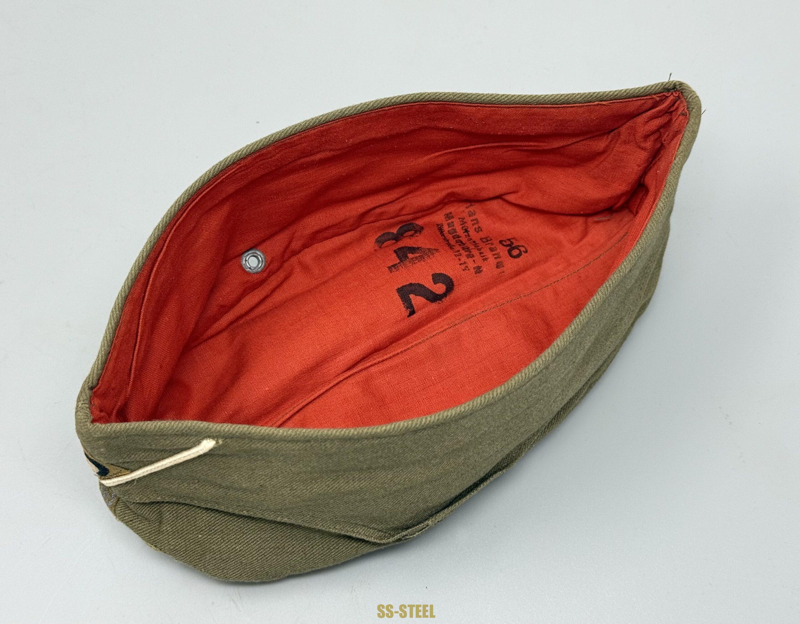 Afrika Korps EM / NCO M38 Overseas Cap-UNISSUED - Image 11