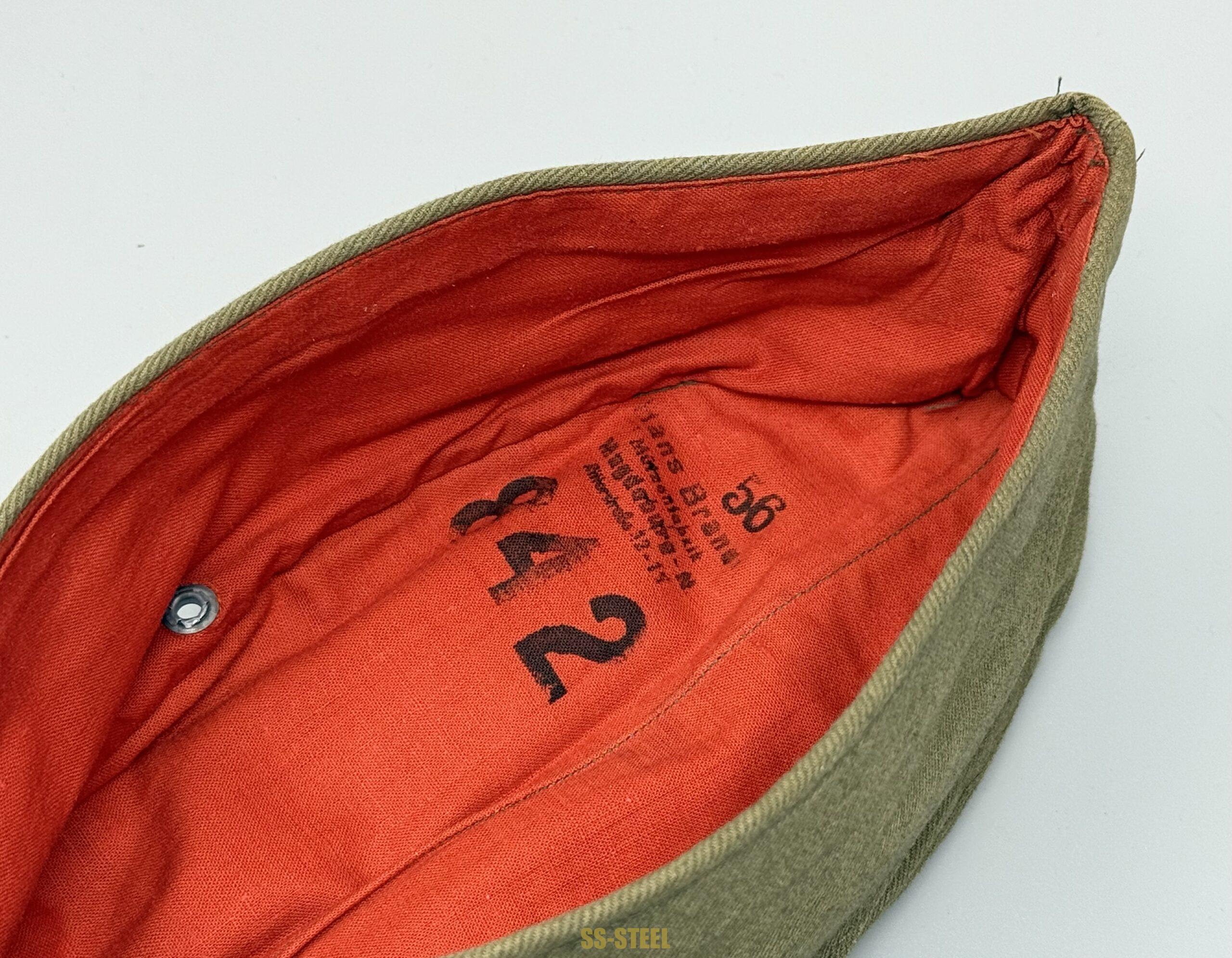 Afrika Korps EM / NCO M38 Overseas Cap-UNISSUED - Image 12