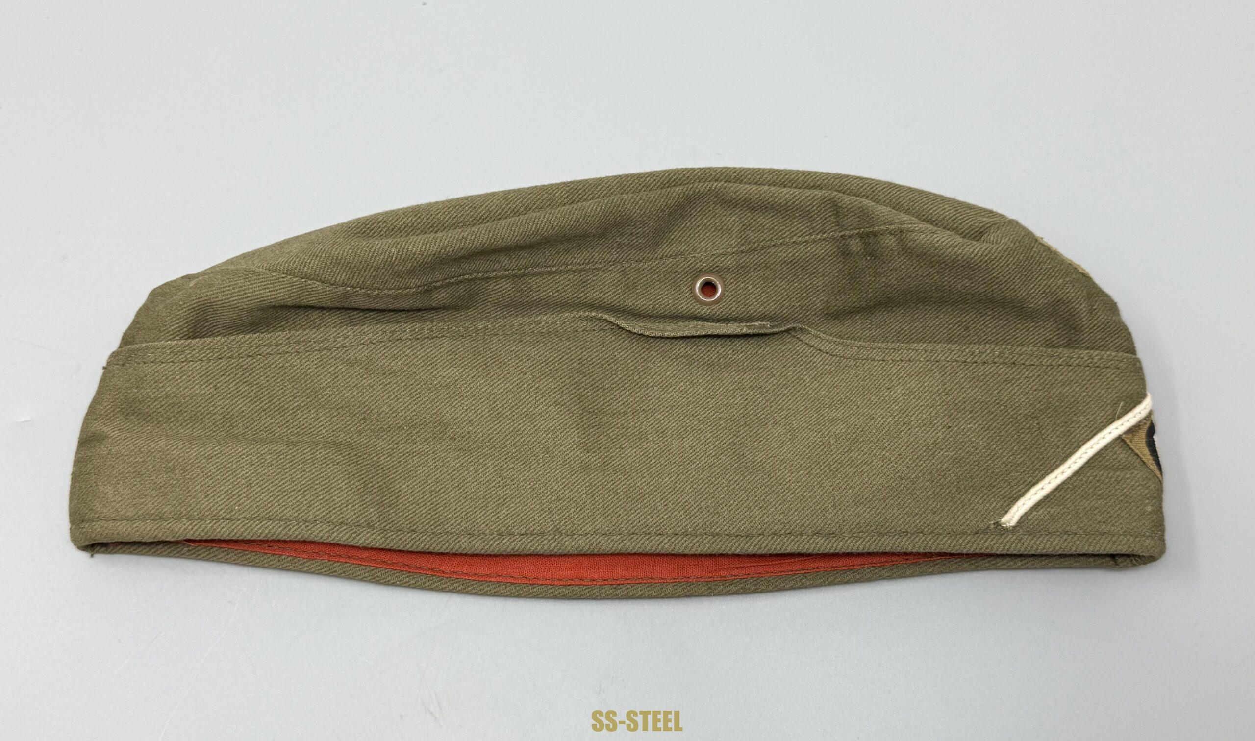 Afrika Korps EM / NCO M38 Overseas Cap-UNISSUED - Image 14