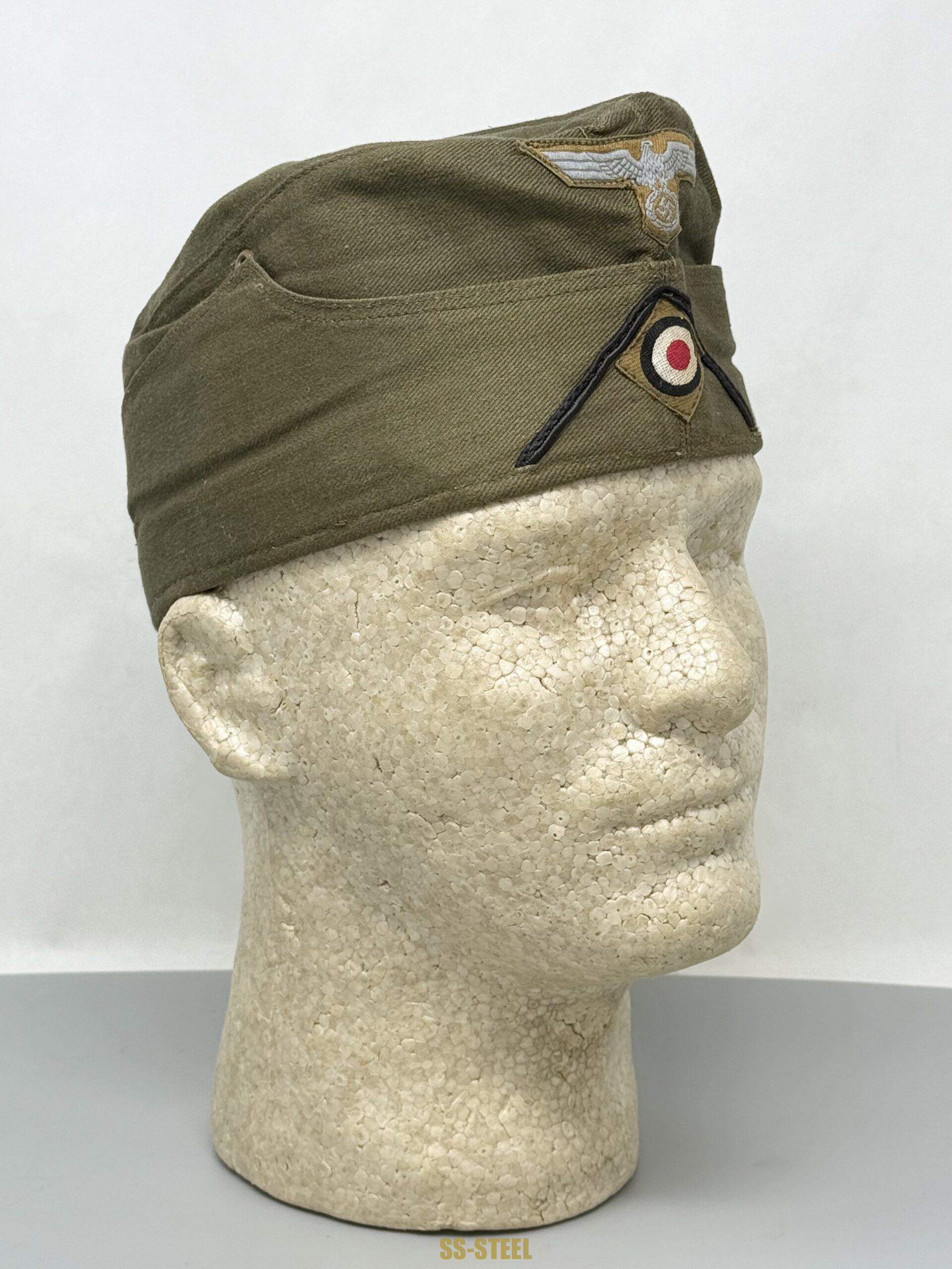 DAK Afrika Korps EM NCO M38 Overseas Cap -UNISSUED