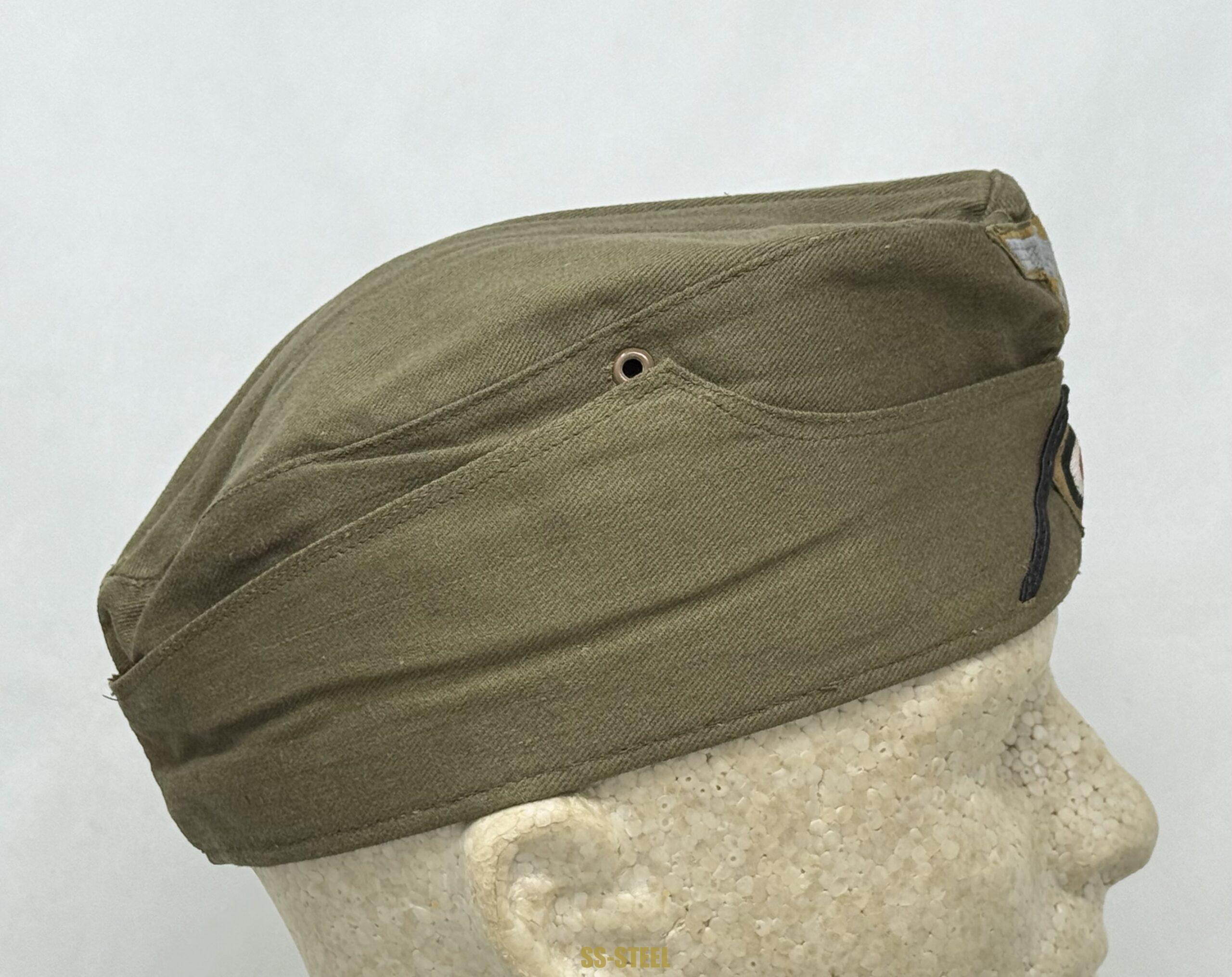 DAK Afrika Korps EM NCO M38 Overseas Cap -UNISSUED - Image 3