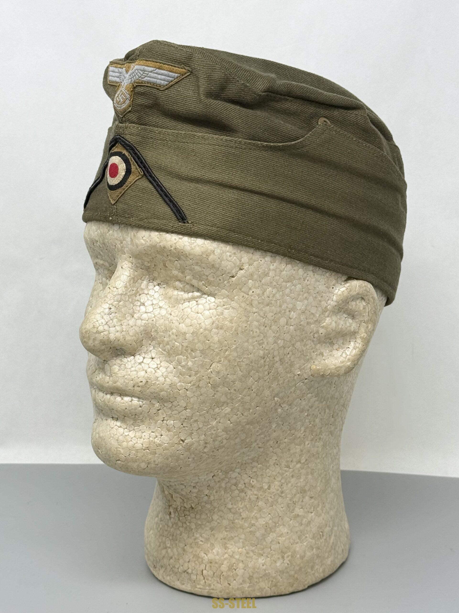 DAK Afrika Korps EM NCO M38 Overseas Cap -UNISSUED - Image 5
