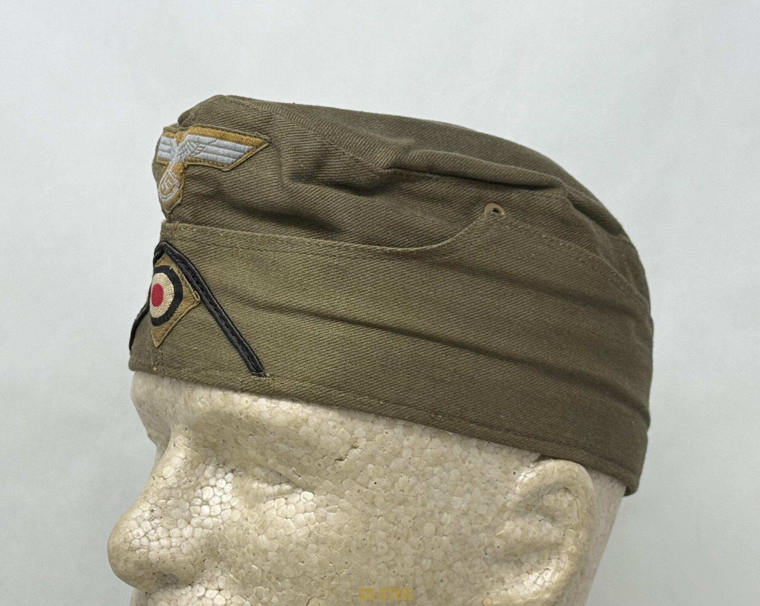 DAK Afrika Korps EM NCO M38 Overseas Cap -UNISSUED - Image 6