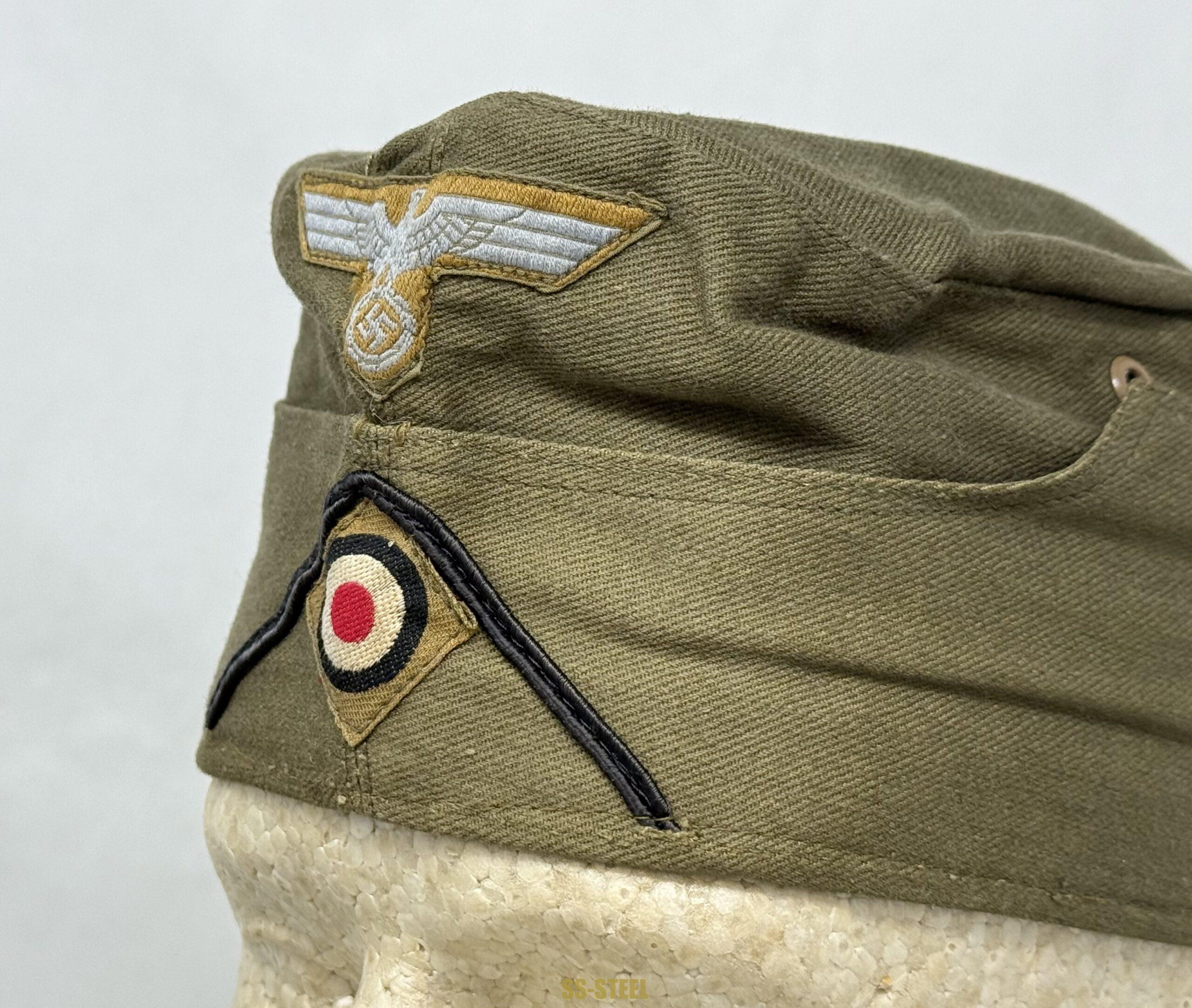 DAK Afrika Korps EM NCO M38 Overseas Cap -UNISSUED - Image 10