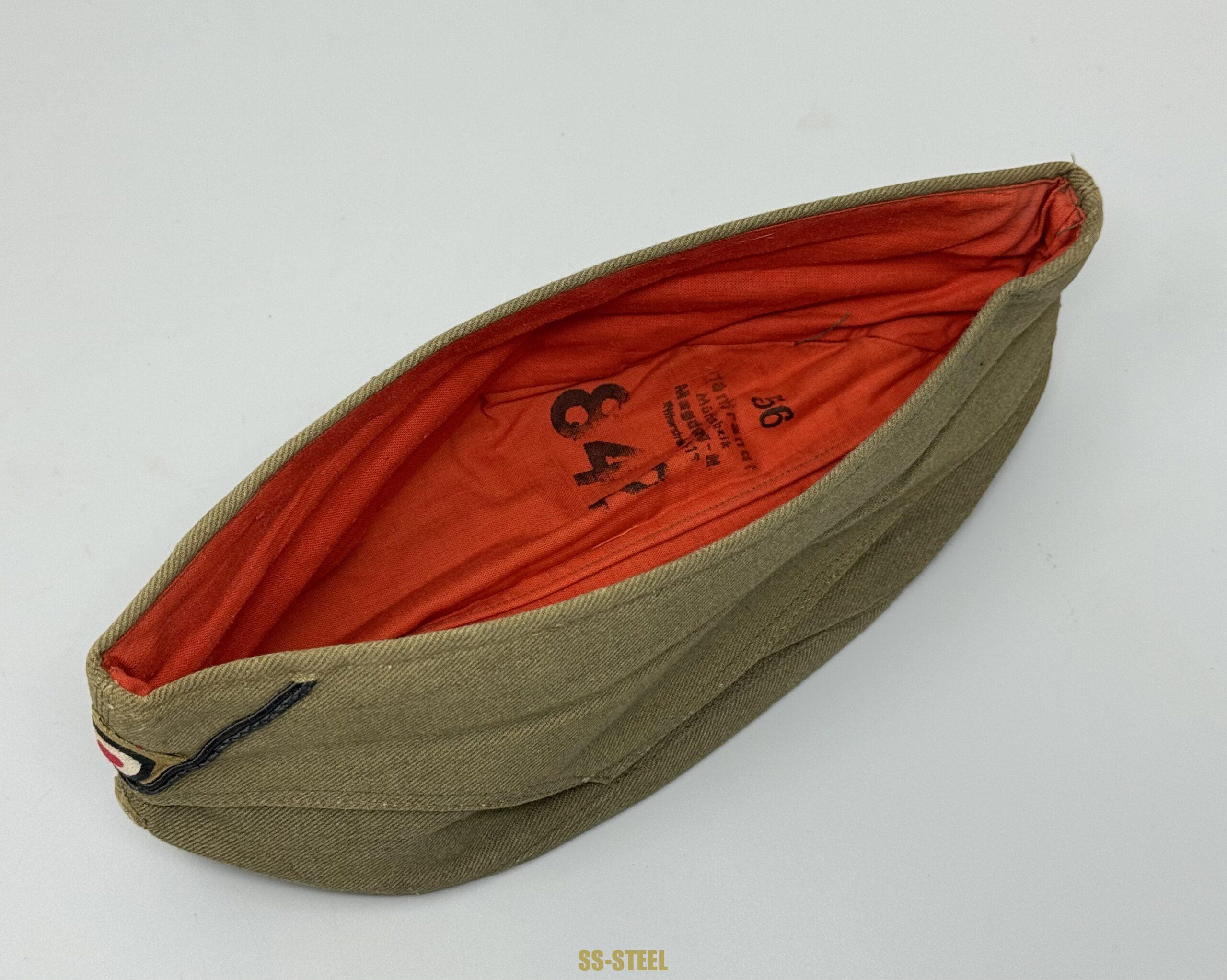 DAK Afrika Korps EM NCO M38 Overseas Cap -UNISSUED - Image 12