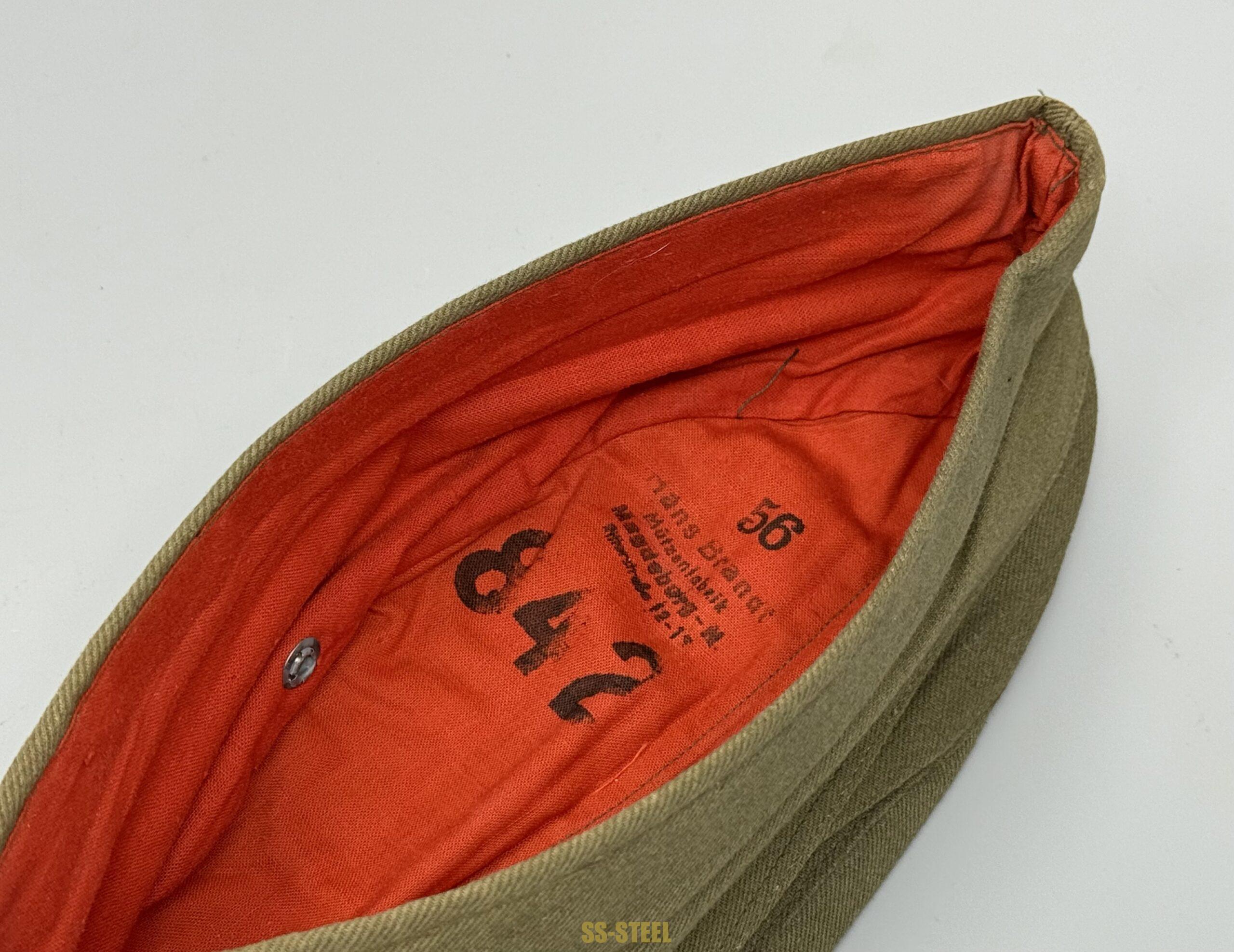 DAK Afrika Korps EM NCO M38 Overseas Cap -UNISSUED - Image 13