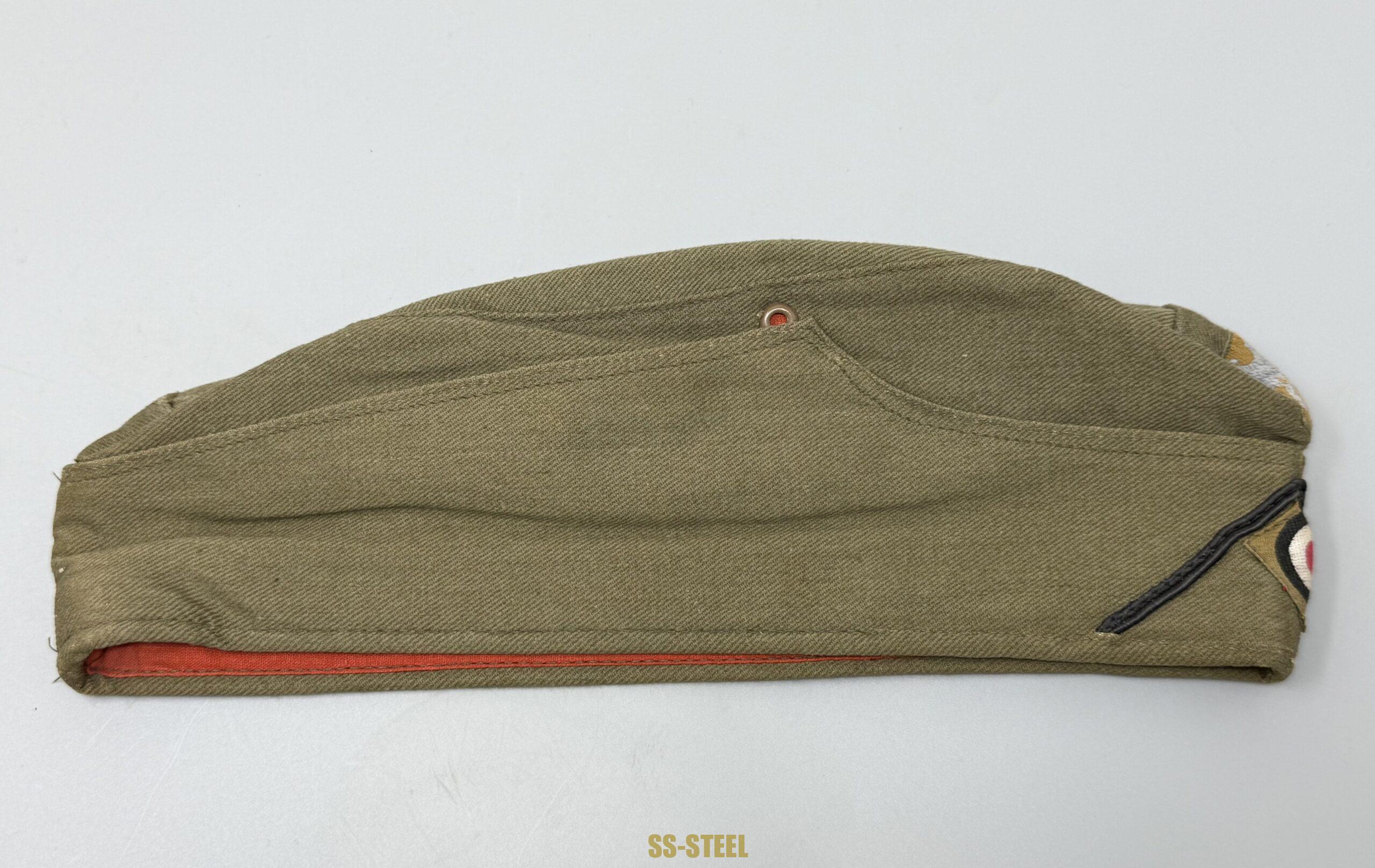 DAK Afrika Korps EM NCO M38 Overseas Cap -UNISSUED - Image 15