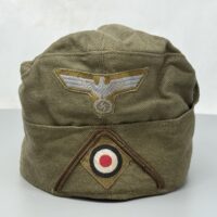DAK Afrika Korps EM NCO M38 Overseas Cap -UNISSUED