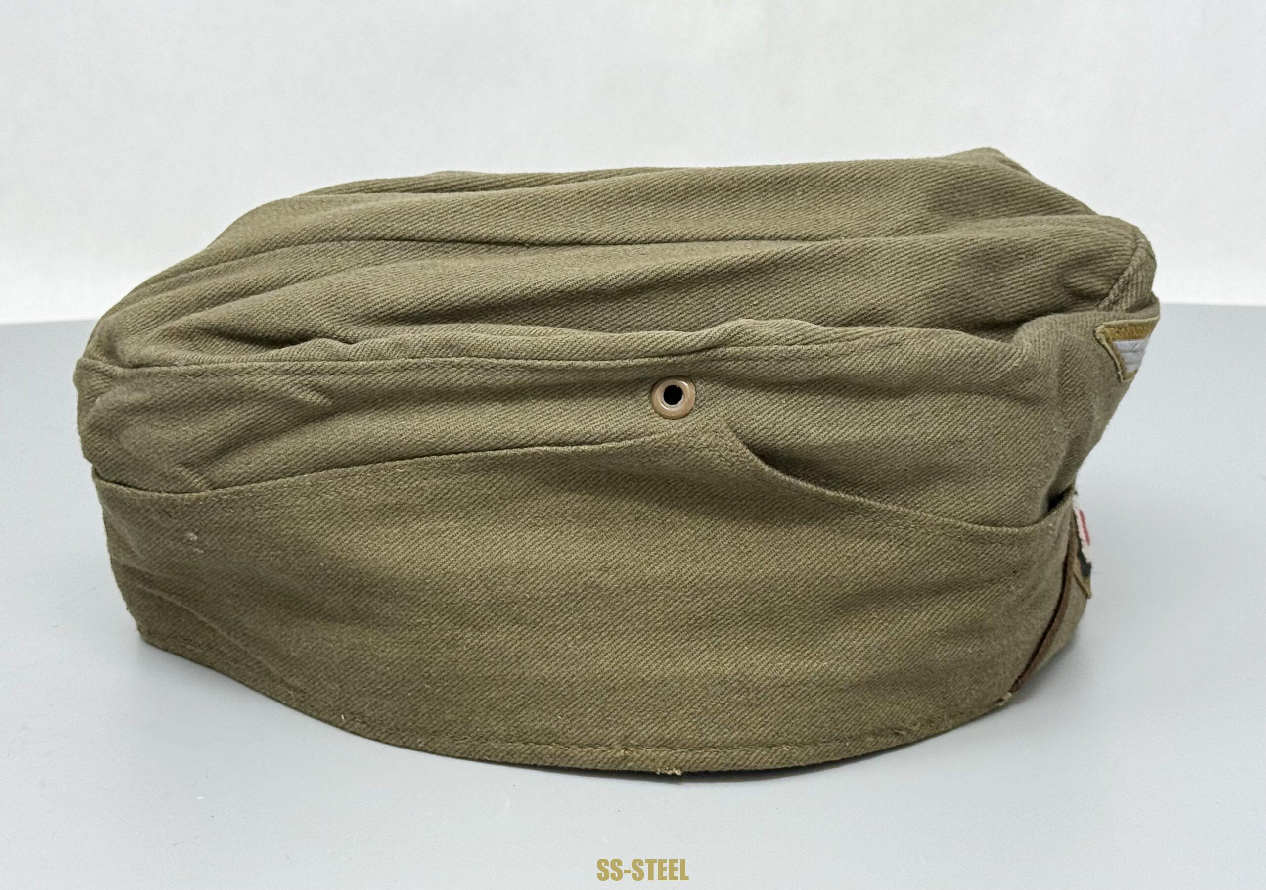 DAK Afrika Korps EM NCO M38 Overseas Cap -UNISSUED - Image 6