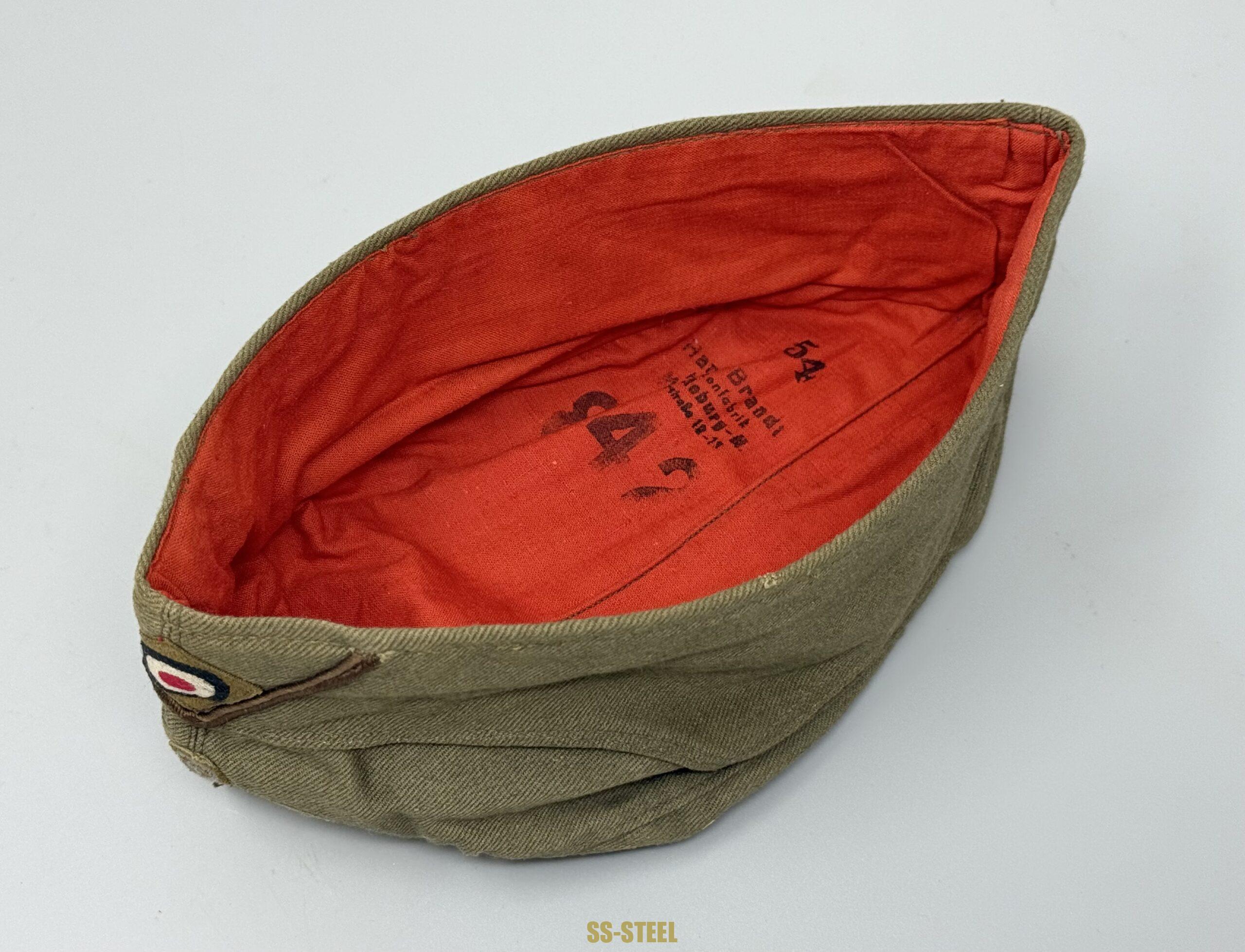 DAK Afrika Korps EM NCO M38 Overseas Cap -UNISSUED - Image 7