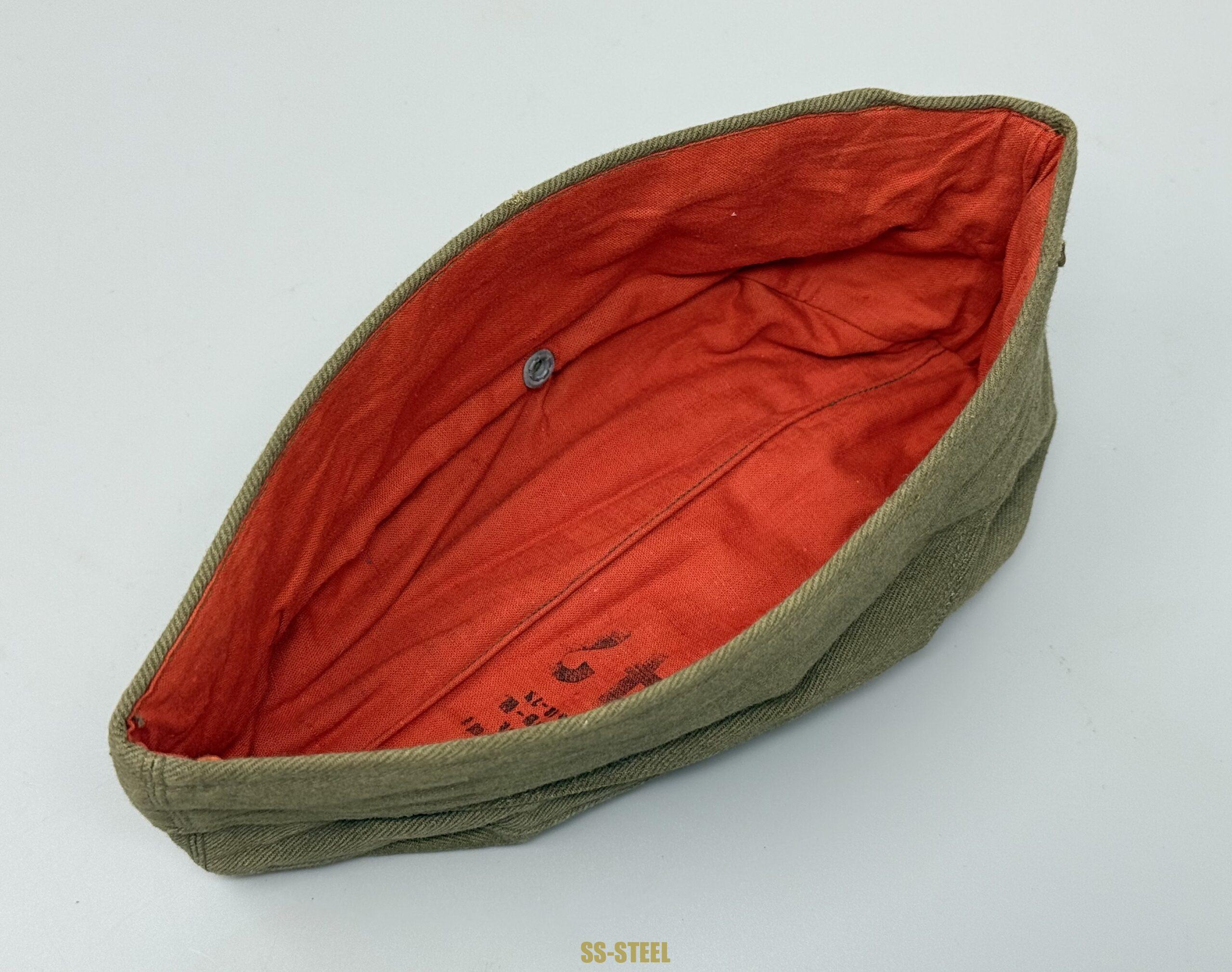 DAK Afrika Korps EM NCO M38 Overseas Cap -UNISSUED - Image 9