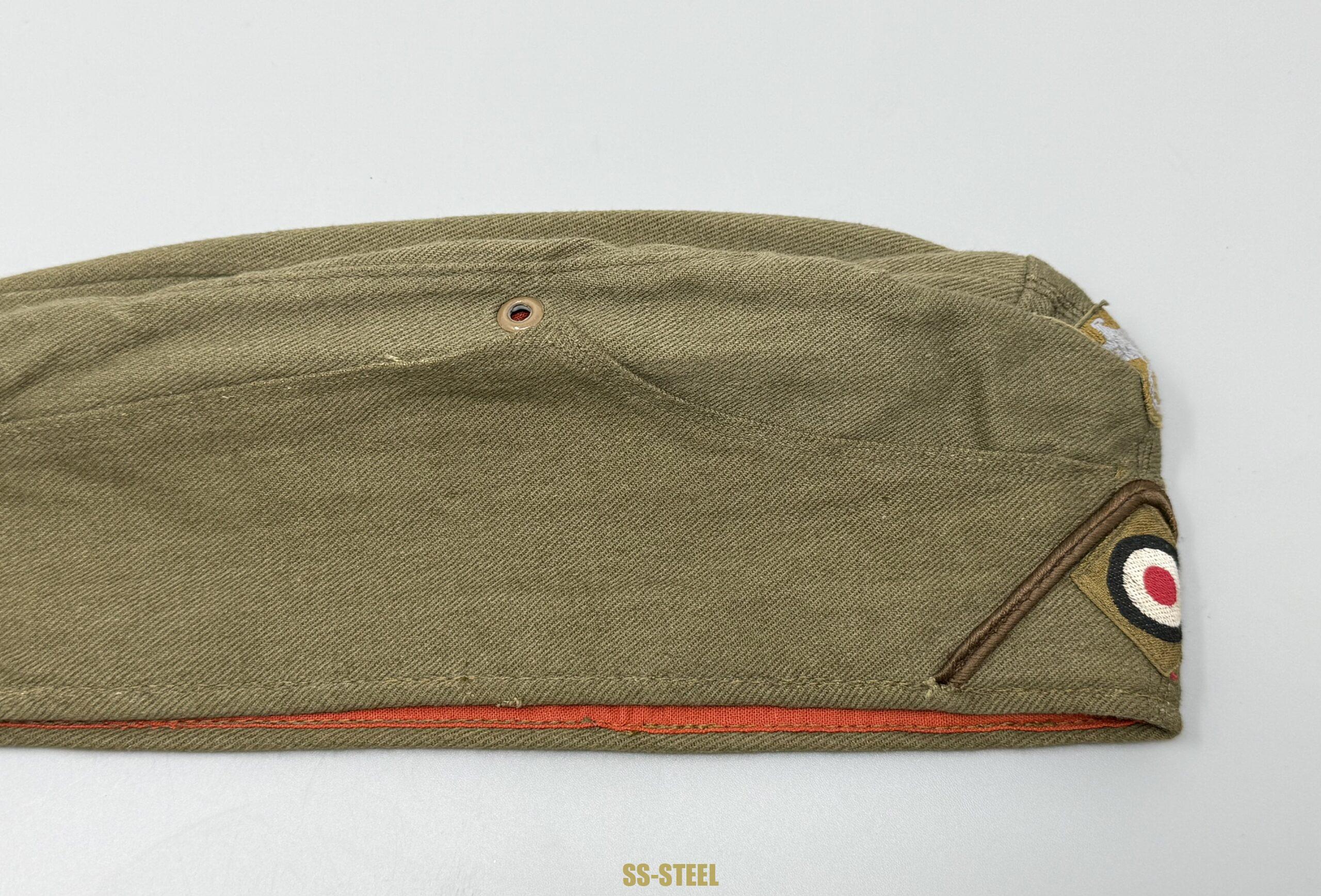 DAK Afrika Korps EM NCO M38 Overseas Cap -UNISSUED - Image 11