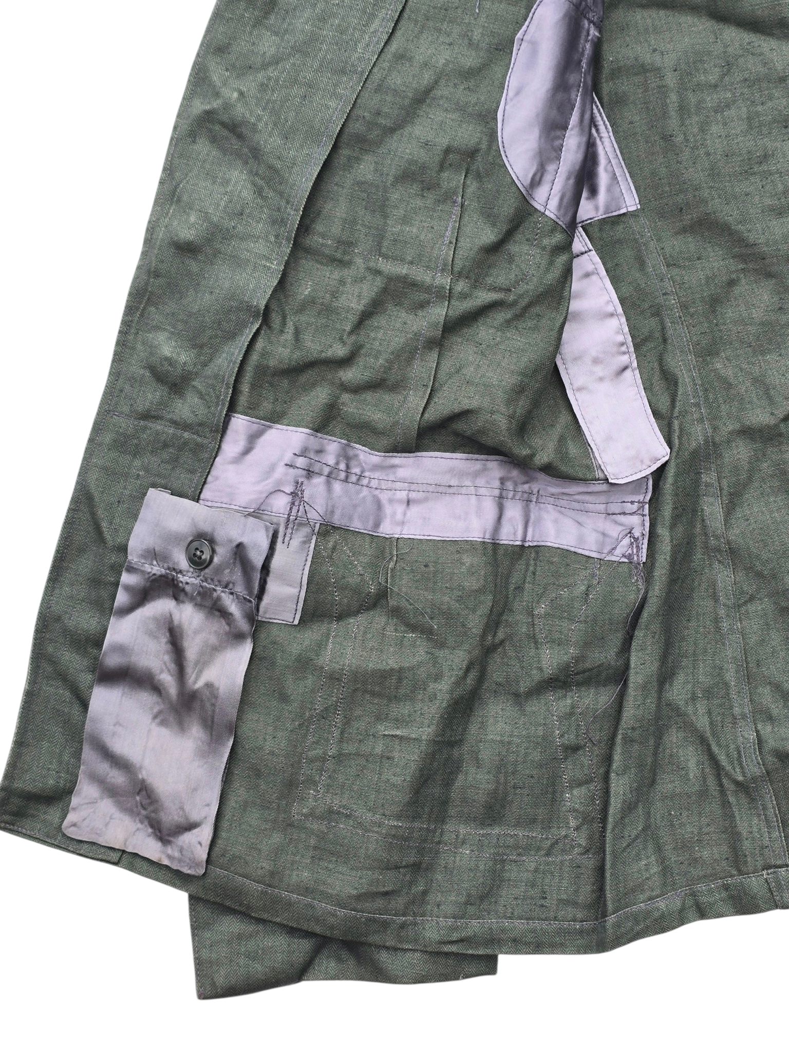Mint Reed Green HBT Luftwaffe Tunic, FLAK - Image 4