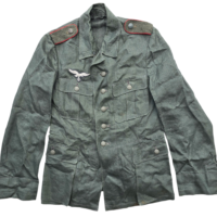 Mint Reed Green HBT Luftwaffe Tunic, FLAK