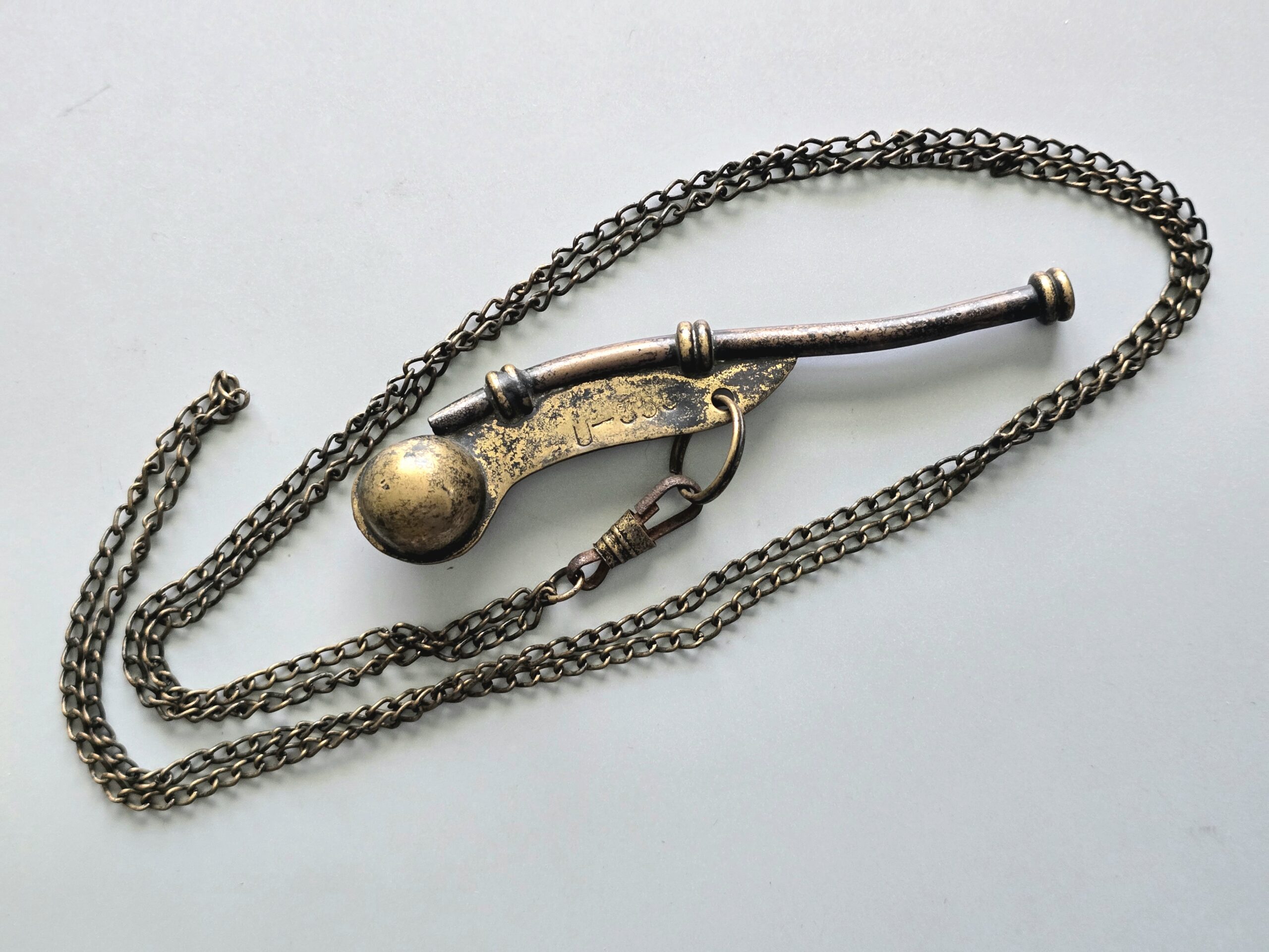 WWII Kriegsmarine U-Boot Boatswain's Whistle--U-353
