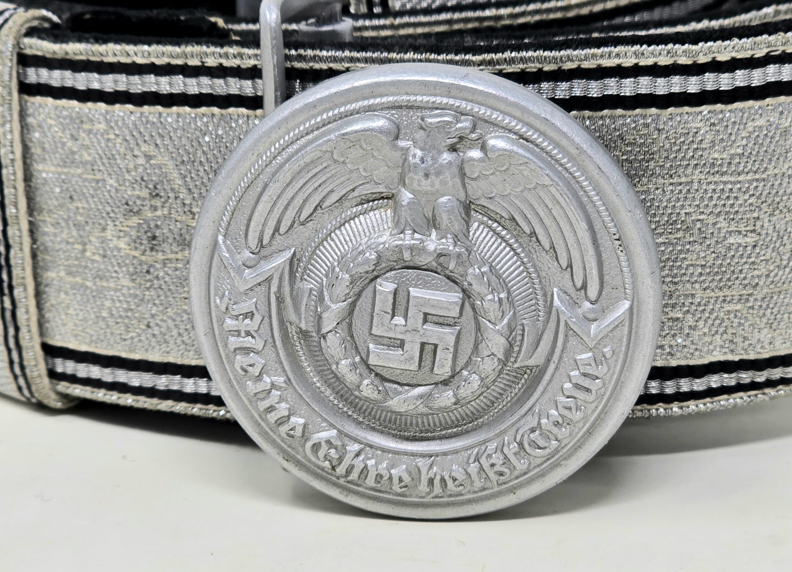 Stunning Allgemeine-SS Officer's Formal / Parade Belt - Image 2