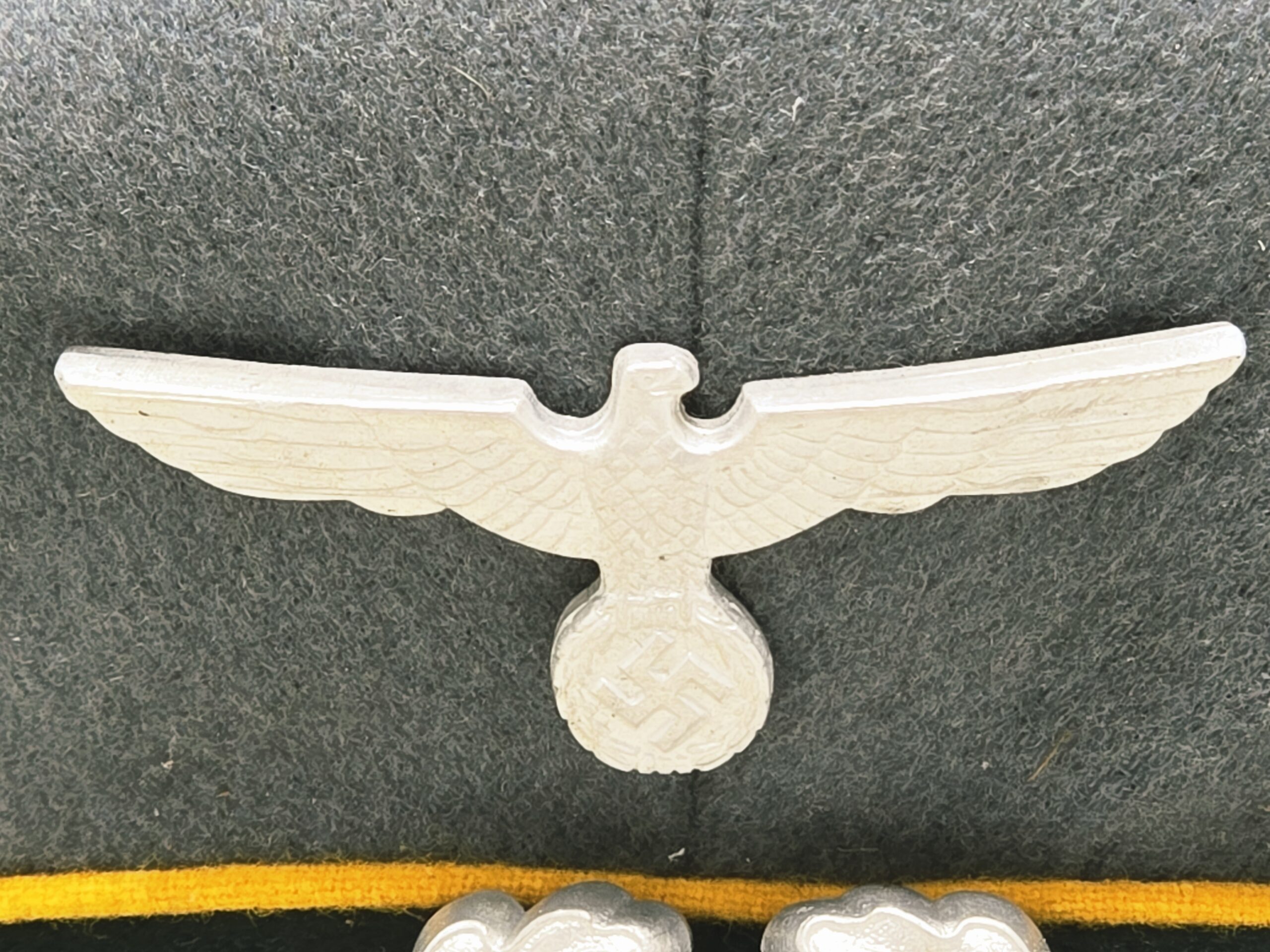 Fine Heer Officer's Visor Cap- Recon Piped - Image 4