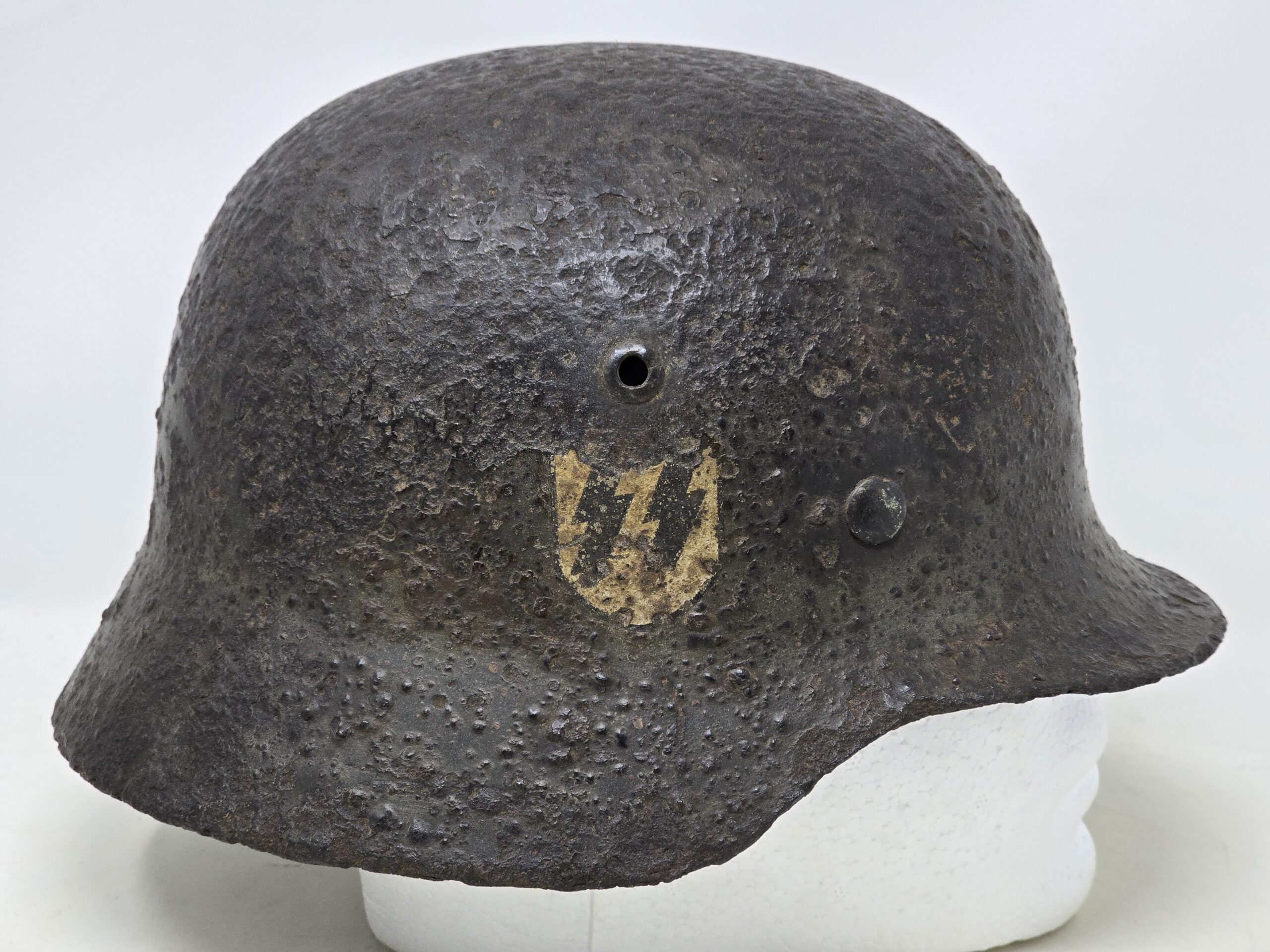 Demjansk Battlefield Relic SS Helmet