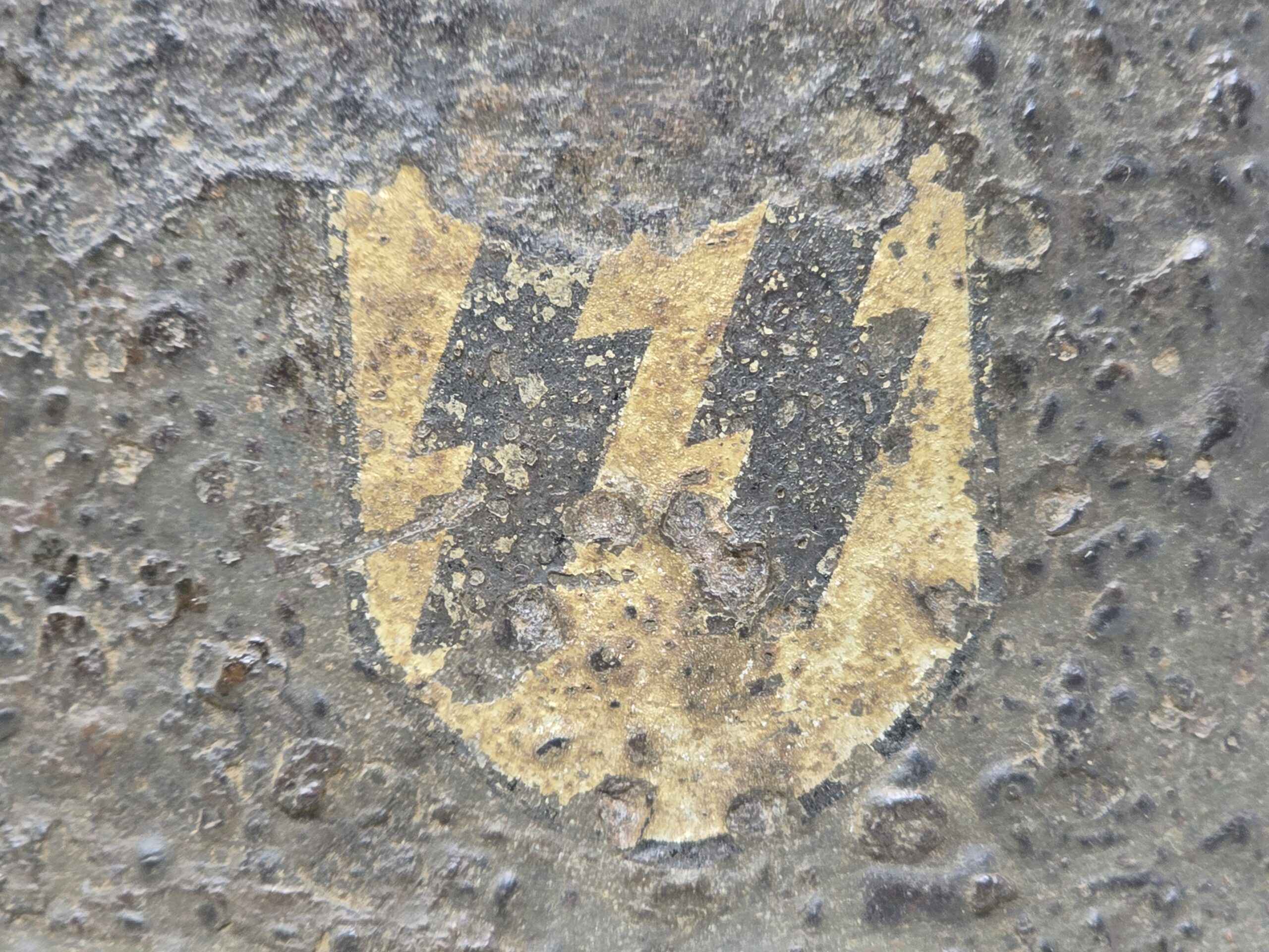 Demjansk Battlefield Relic SS Helmet - Image 7