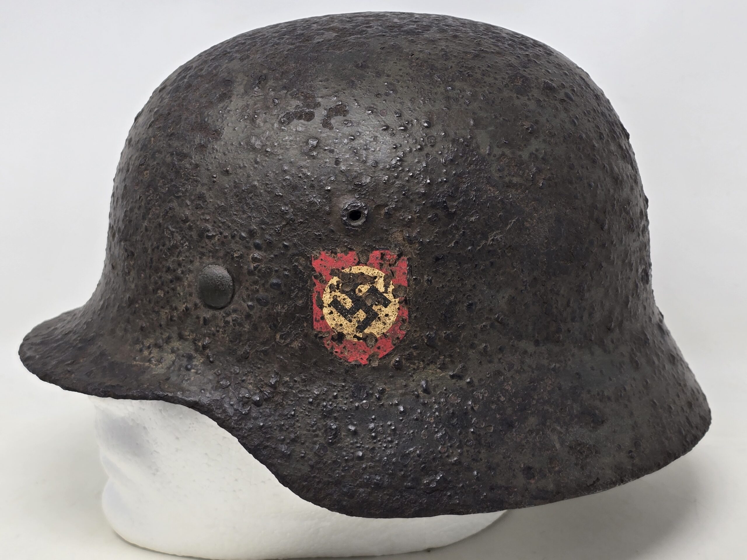Demjansk Battlefield Relic SS Helmet - Image 6