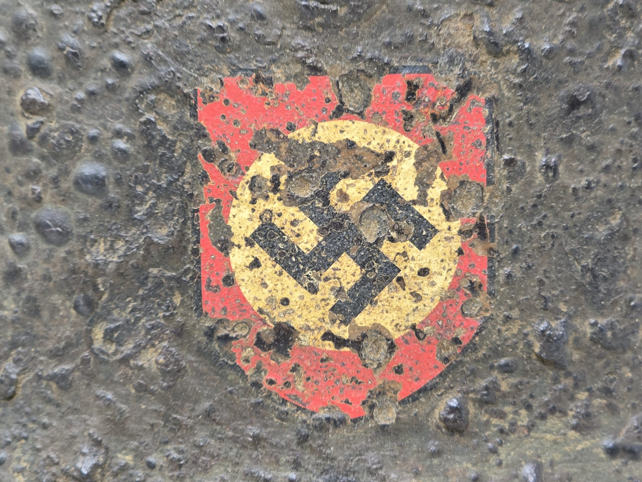Demjansk Battlefield Relic SS Helmet - Image 5