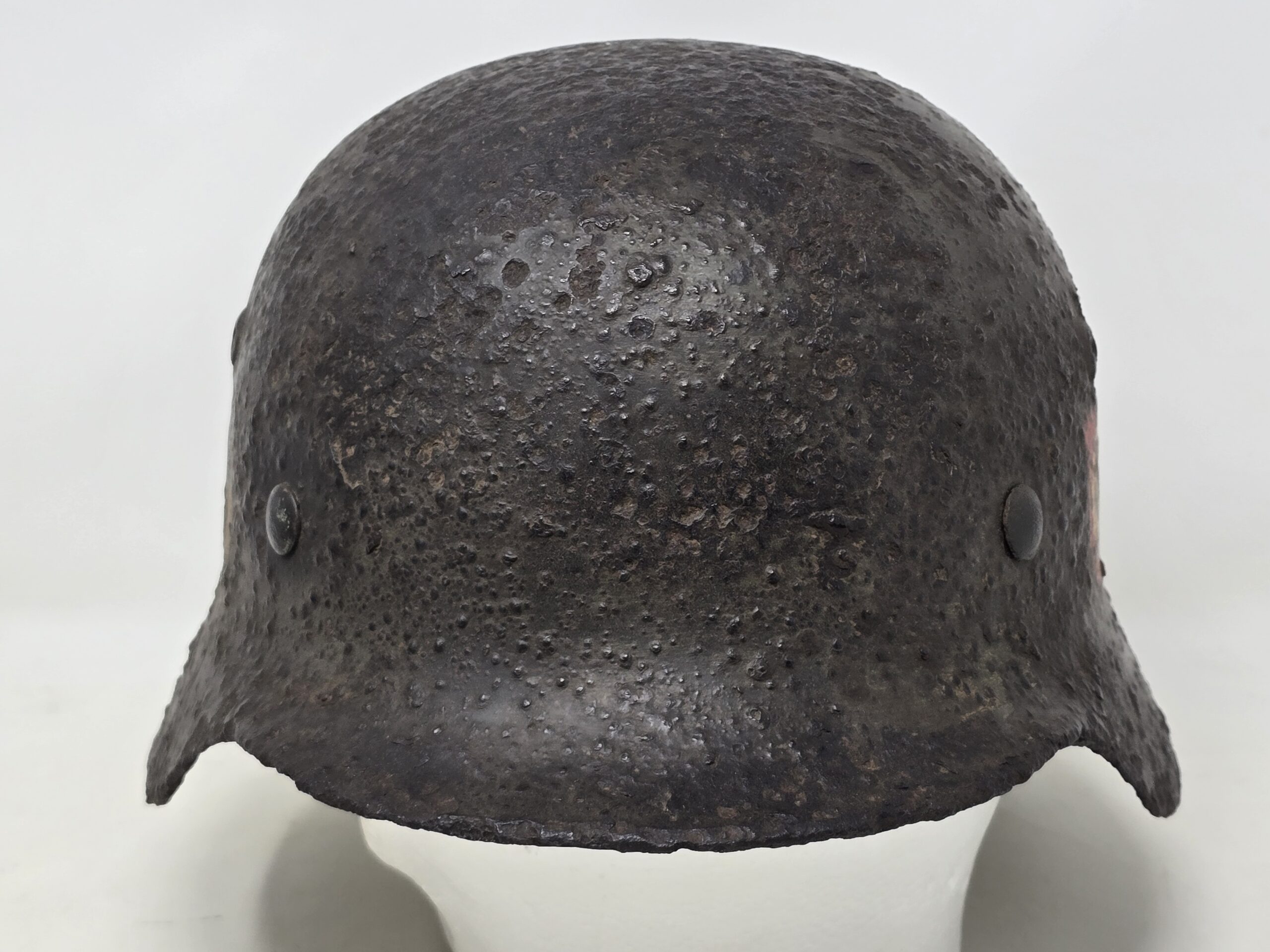 Demjansk Battlefield Relic SS Helmet - Image 3