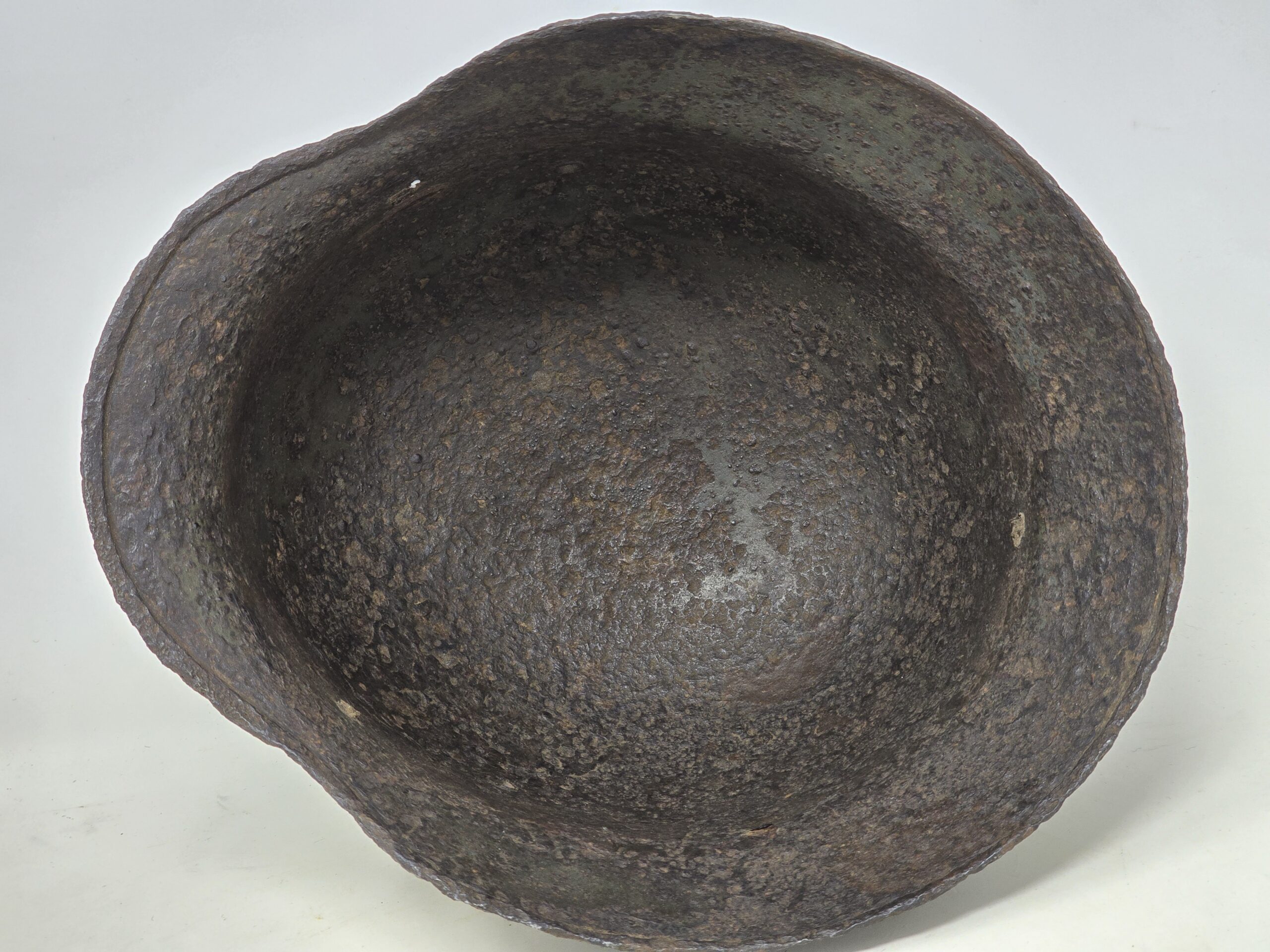 Demjansk Battlefield Relic SS Helmet - Image 2