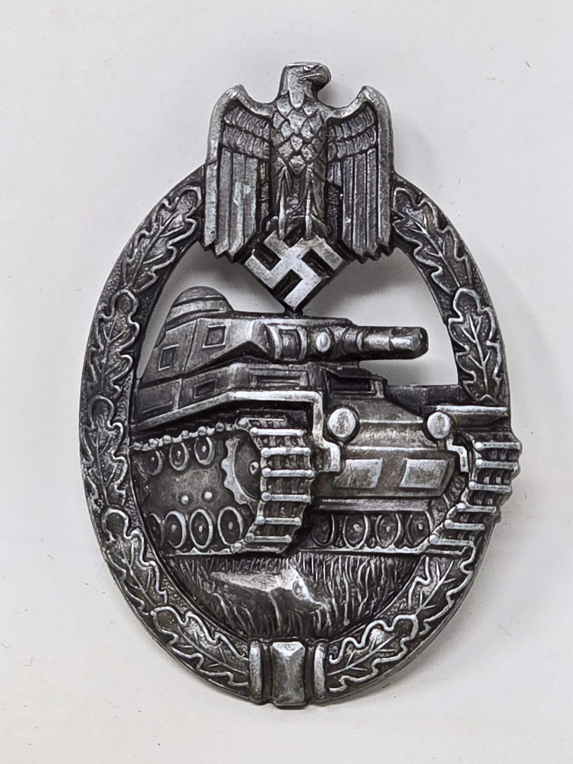 Bronze Panzer Assault Badge by Aurich