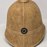 German Imperial Pith Helmet, Badged, American-Procured