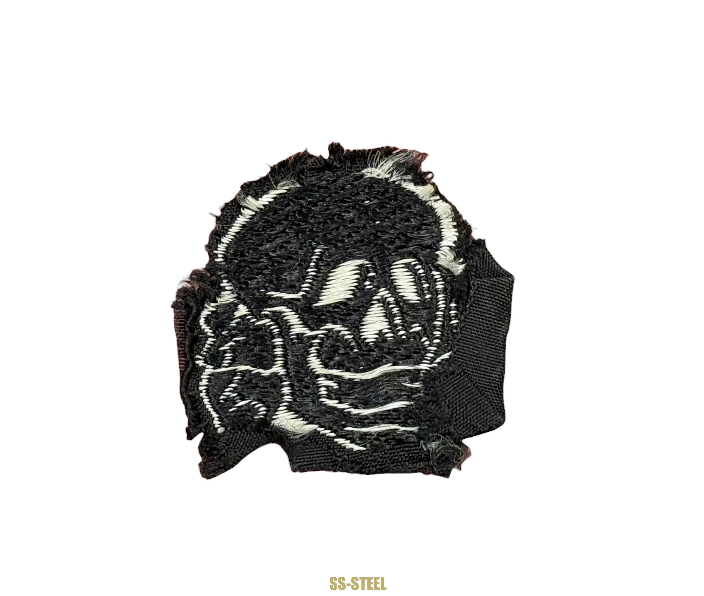 Waffen-SS Bevo Cap Skull, Service Worn - Image 5