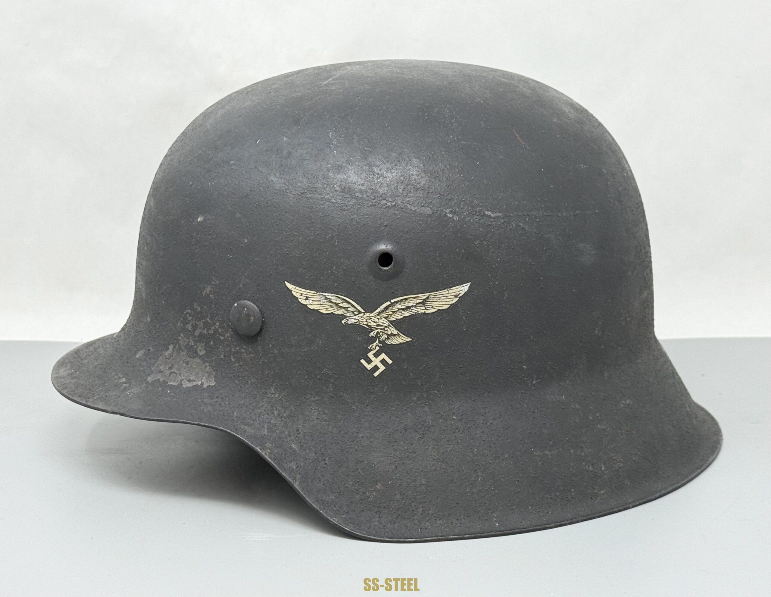 Luftwaffe M42 Single Decal Helmet - Image 2