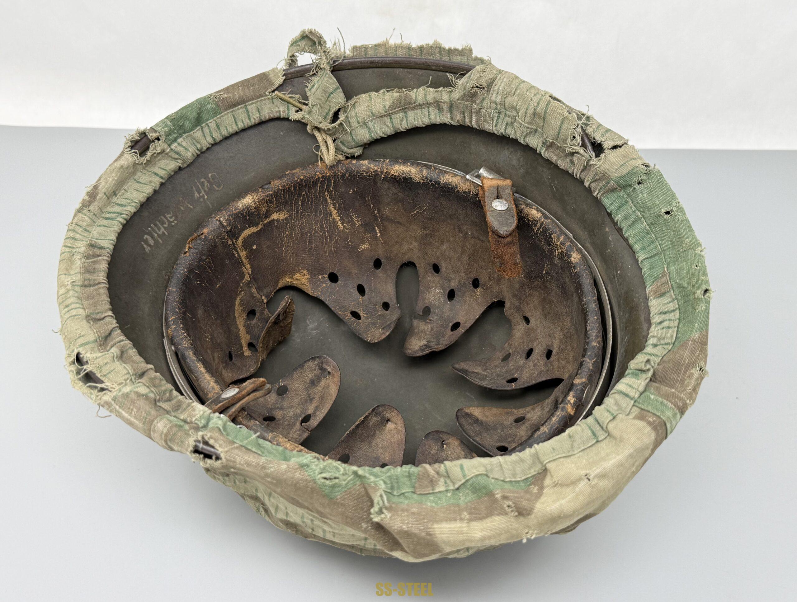 Heer M35 Helmet with Camo Cover - Image 12